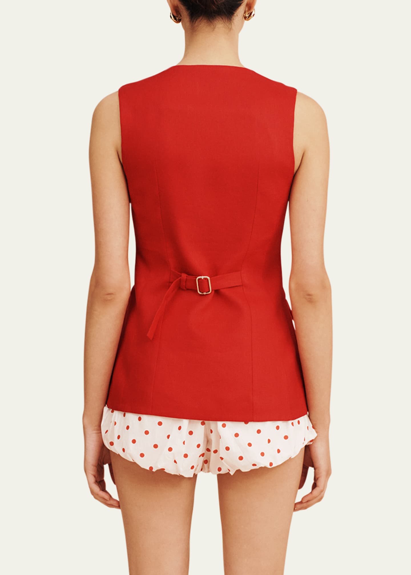 Posse Matilda Linen Gilet Image 3 of 4