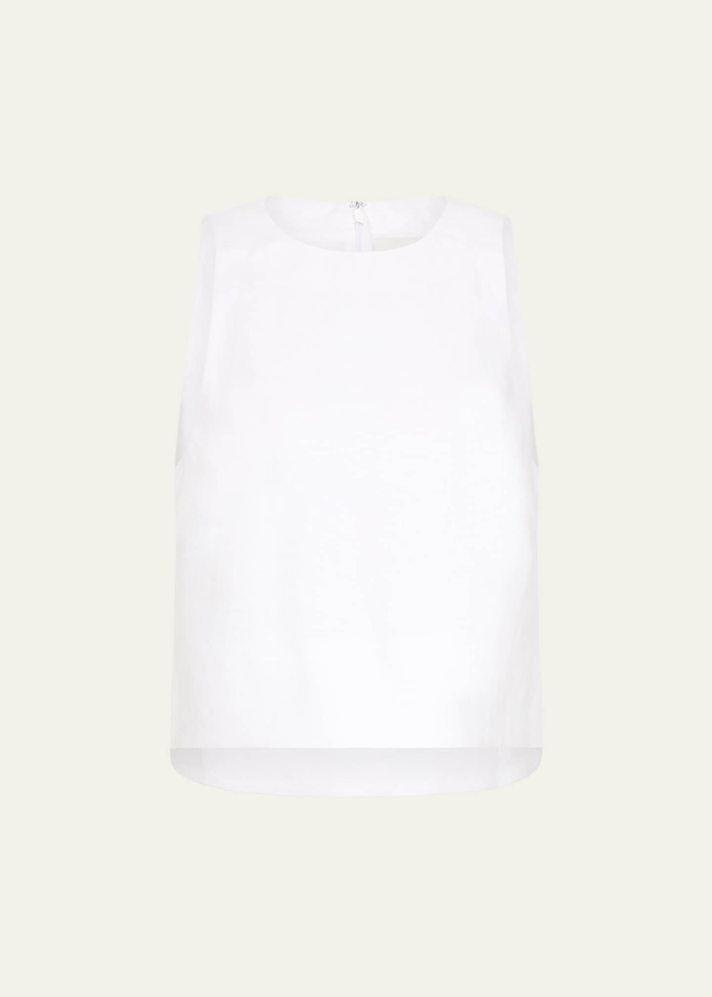 Posse Poppy Linen Crop Top Image 1 of 4