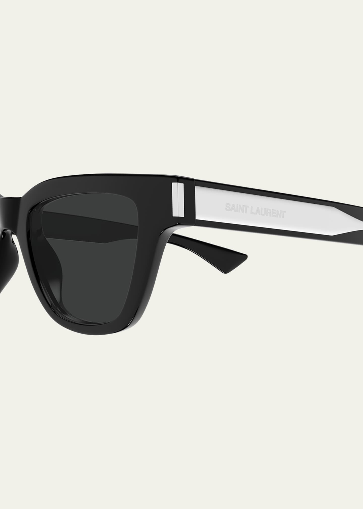 サングラス Saint Laurent Transparent Acetate Sl 789 Sunglasses Saint Laurent SL 789 Sunglasses (Clear) – CNCPTS