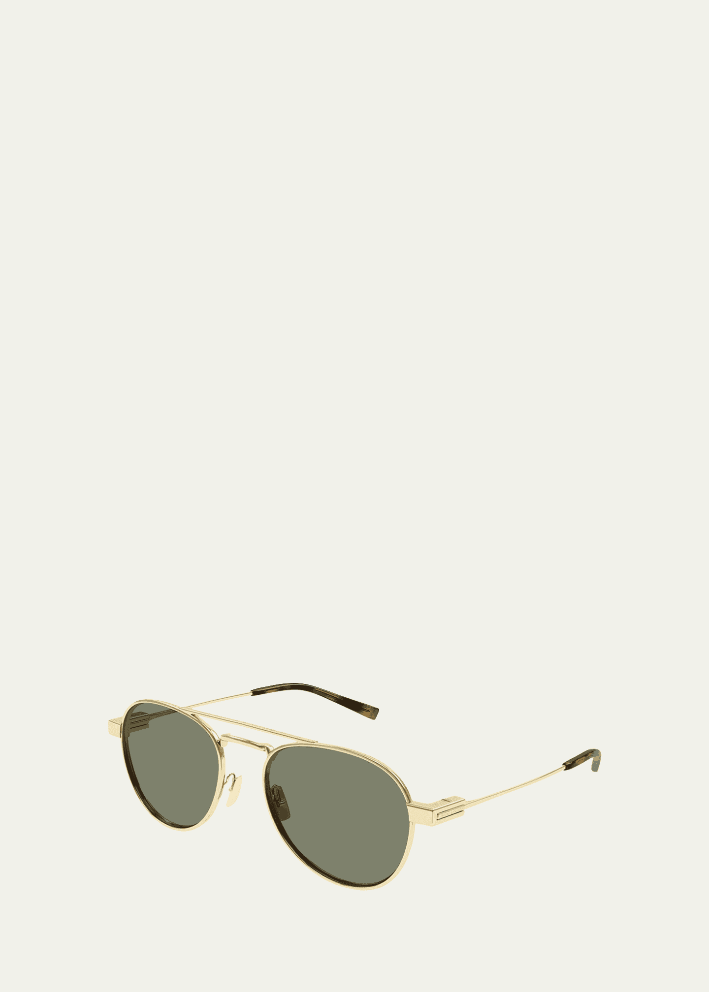 Saint Laurent Men's SL 708M Metal Round Sunglasses Image 3 of 3