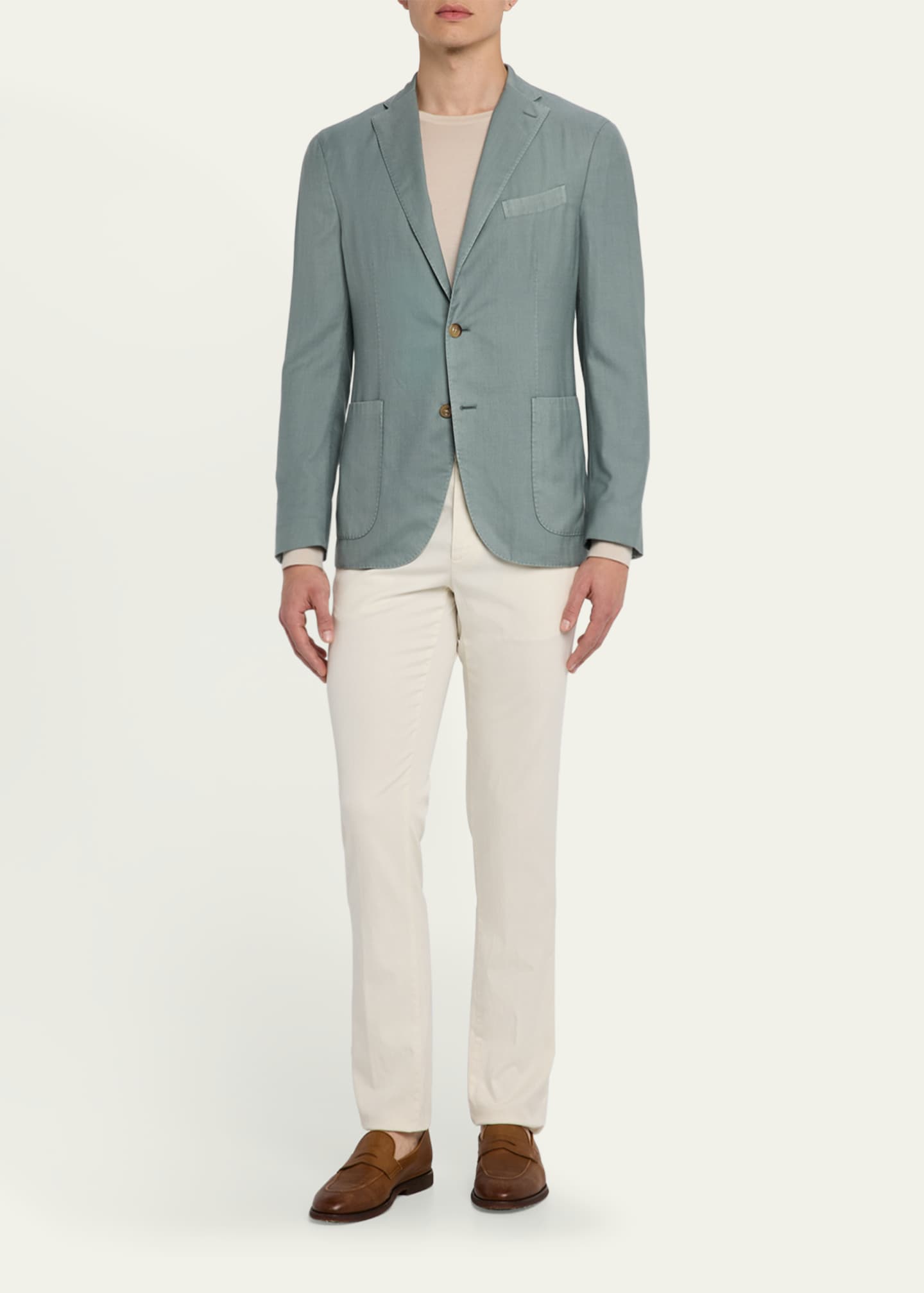Boglioli Men's Cashmere and Silk Sport Coat Image 2 of 8