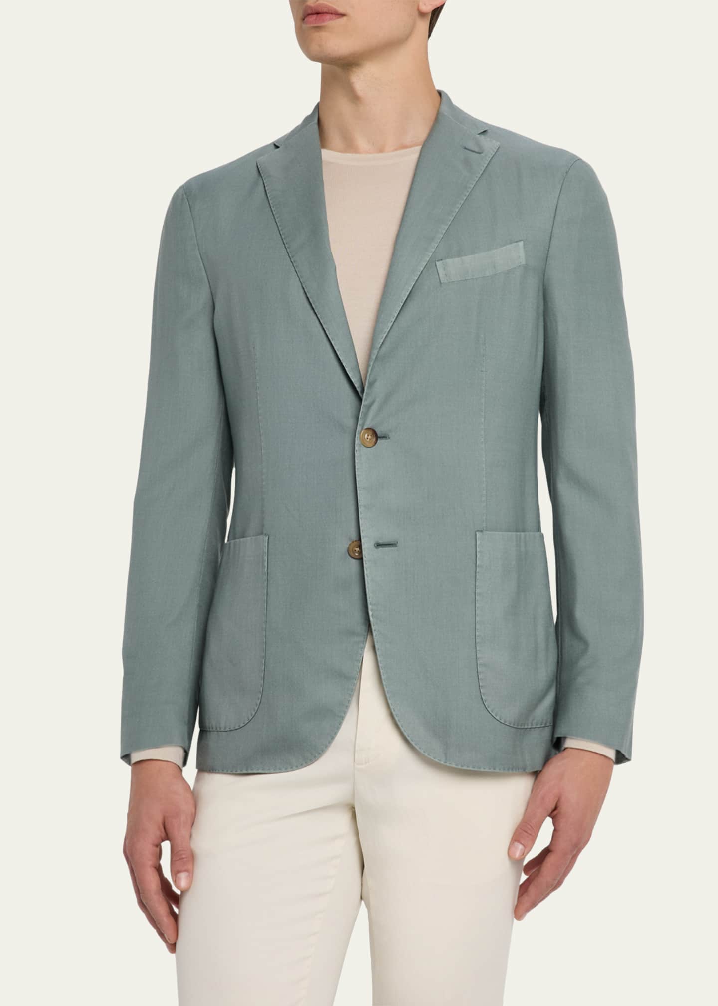 Boglioli Men's Cashmere and Silk Sport Coat Image 4 of 8