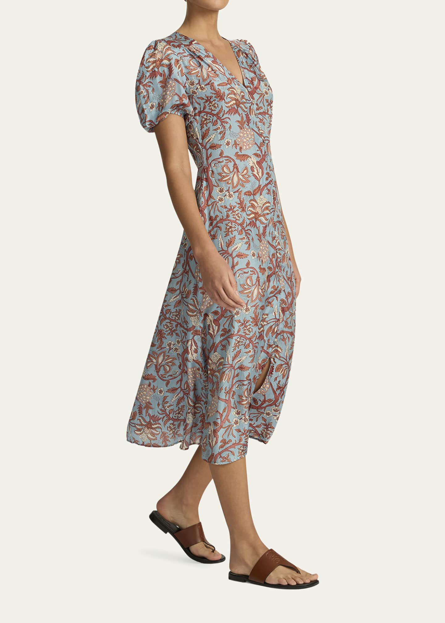 Hannah Artwear Olivia Midi Shirtdress Image 4 of 5