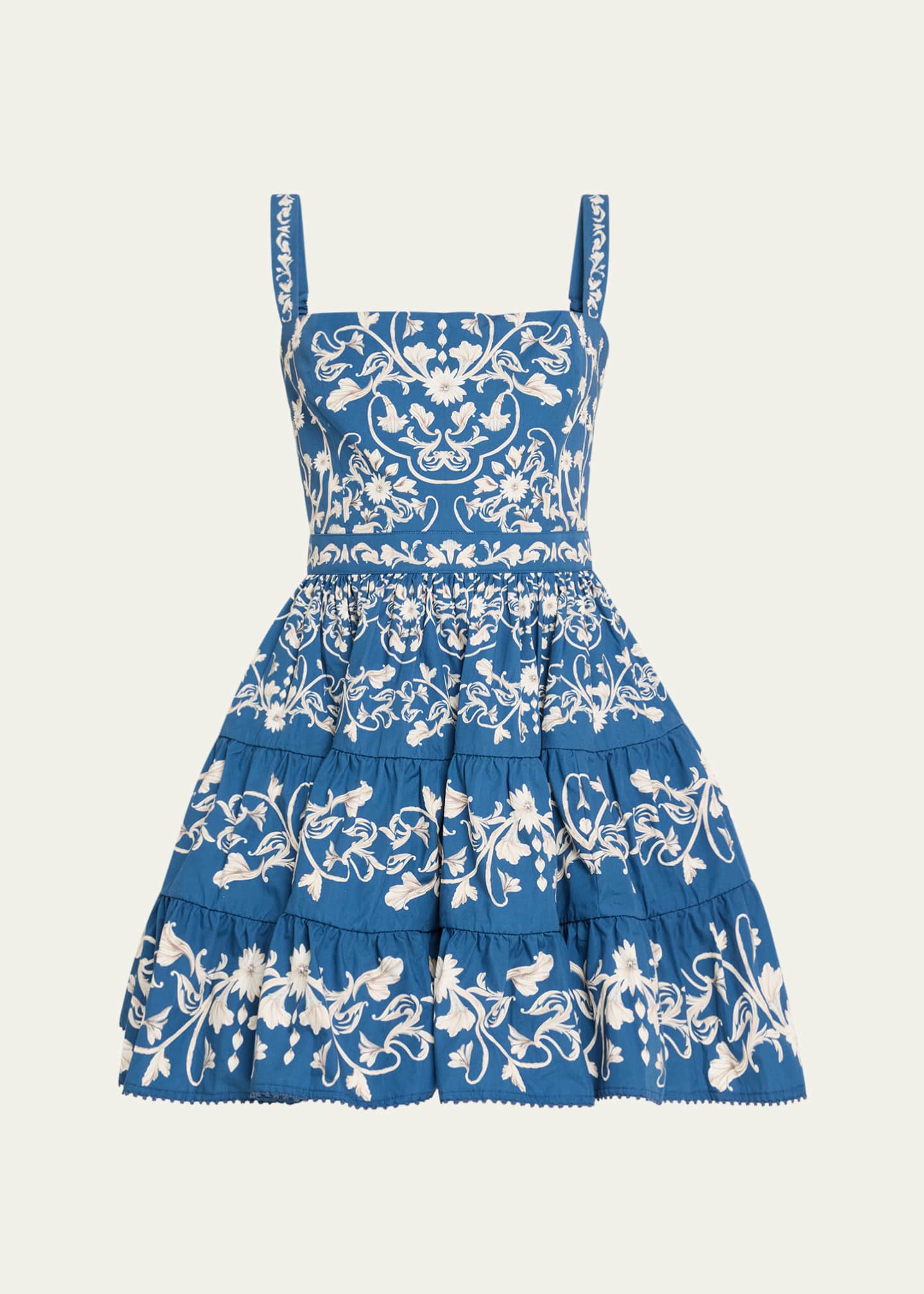 Agua by Agua Bendita Lima Ribbons Mini Dress Image 1 of 5