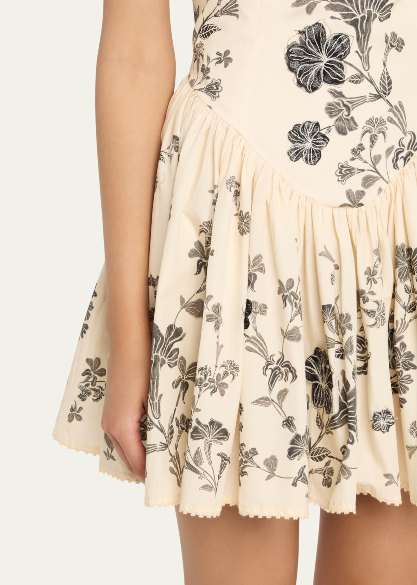Agua by Agua Bendita Pluma Guayacan Mini Dress Image 5 of 5