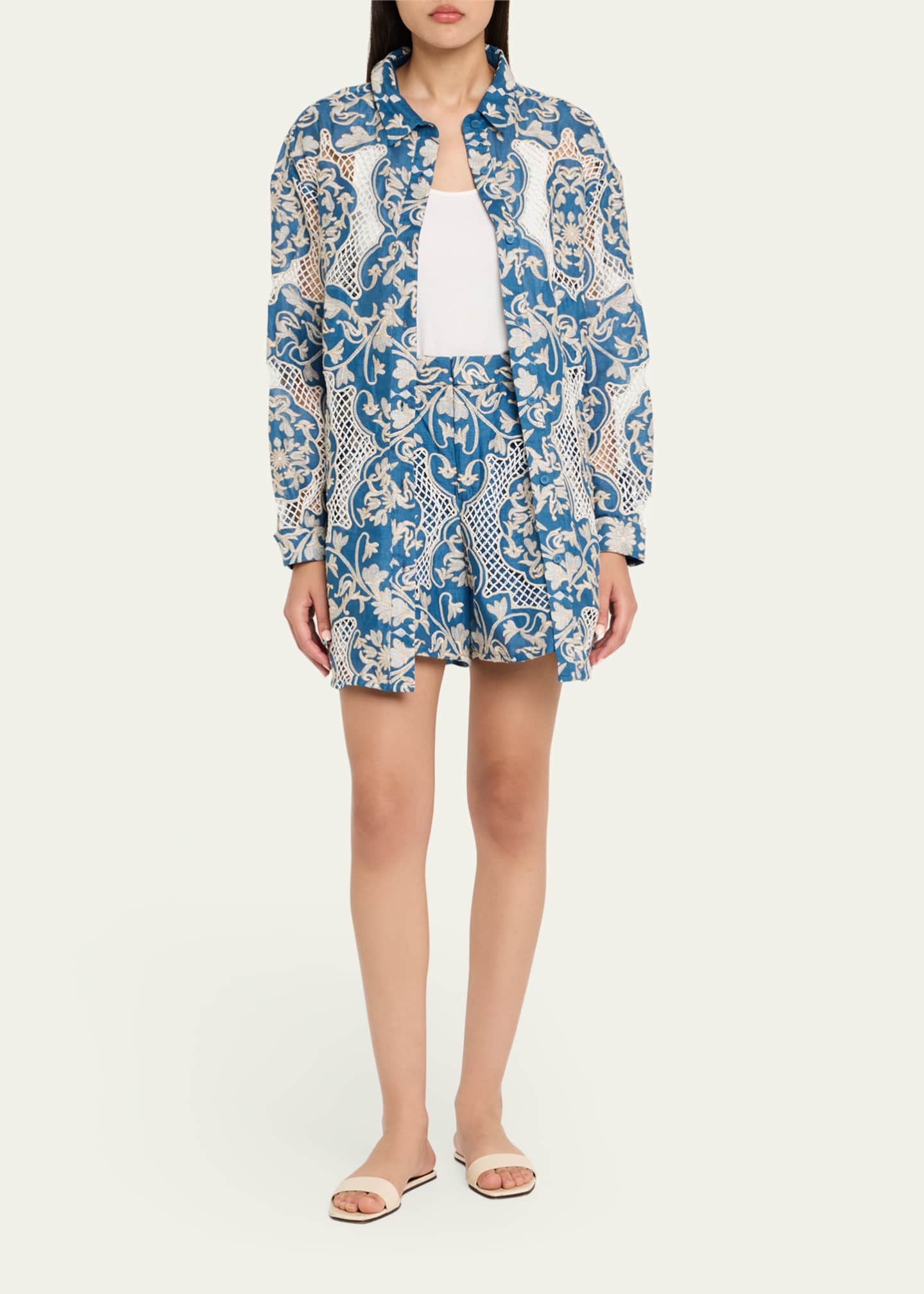 Agua by Agua Bendita Maratea Ribbons Shorts Image 2 of 5