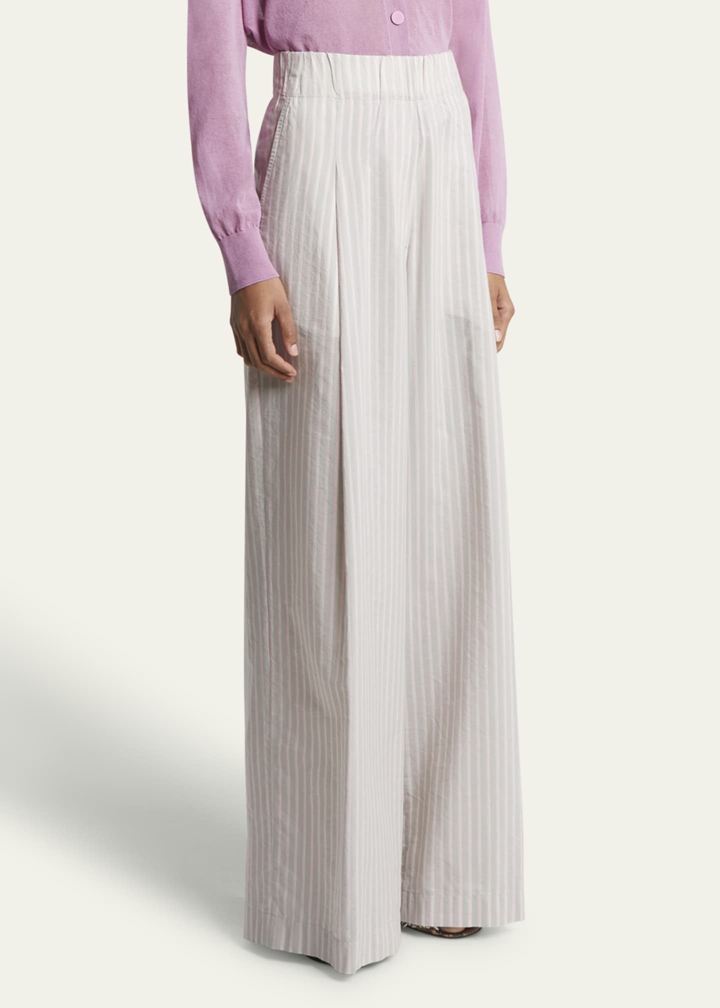 ボトムスその他 DRIES VAN NOTEN Women Pants 111599610509 White Elasticated pants - Autumn-Winter Women | Dries Van Noten