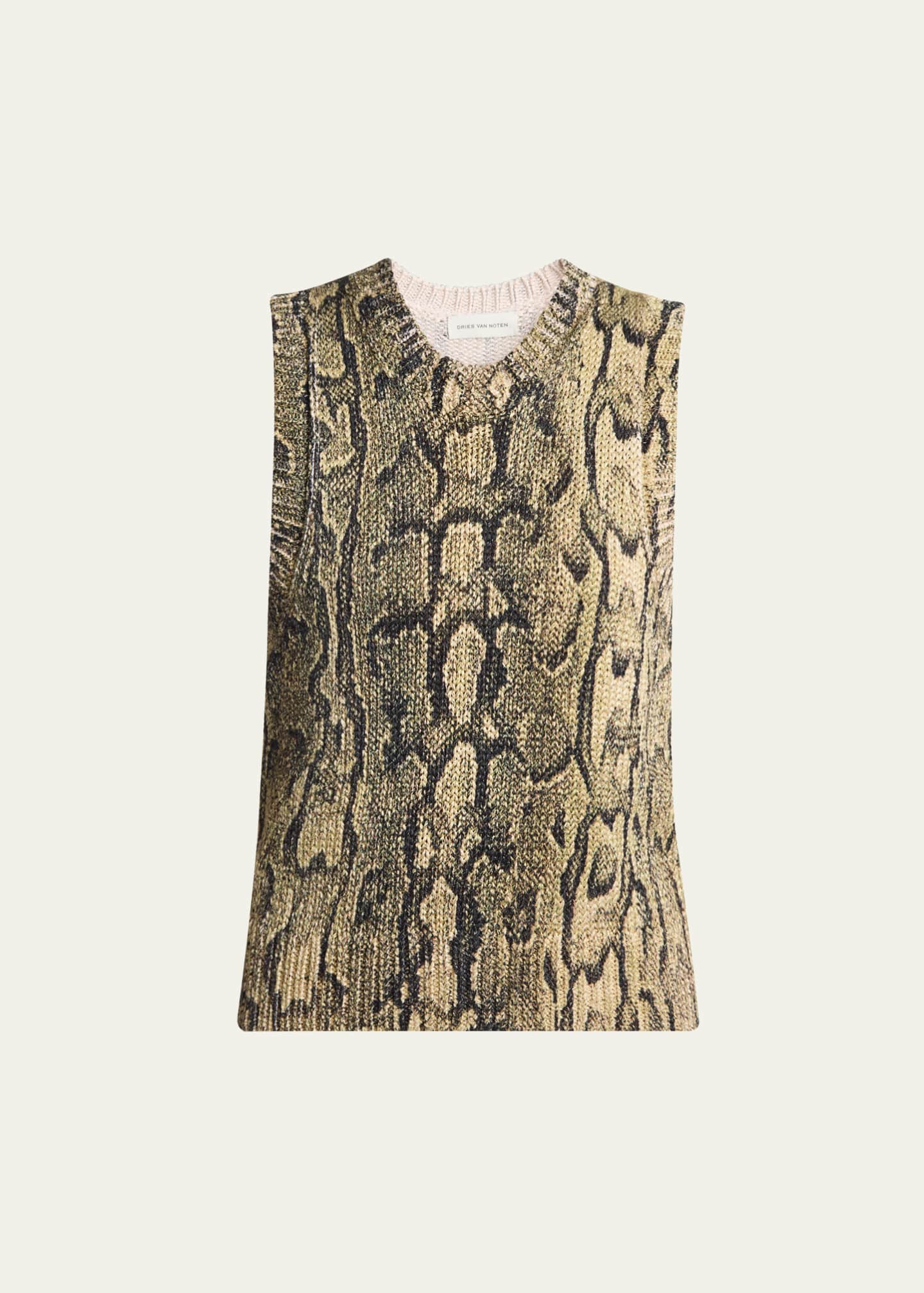 トップス Dries Van Noten second skin power net DRIES_VAN_NOTEN_SS25_3278X4098