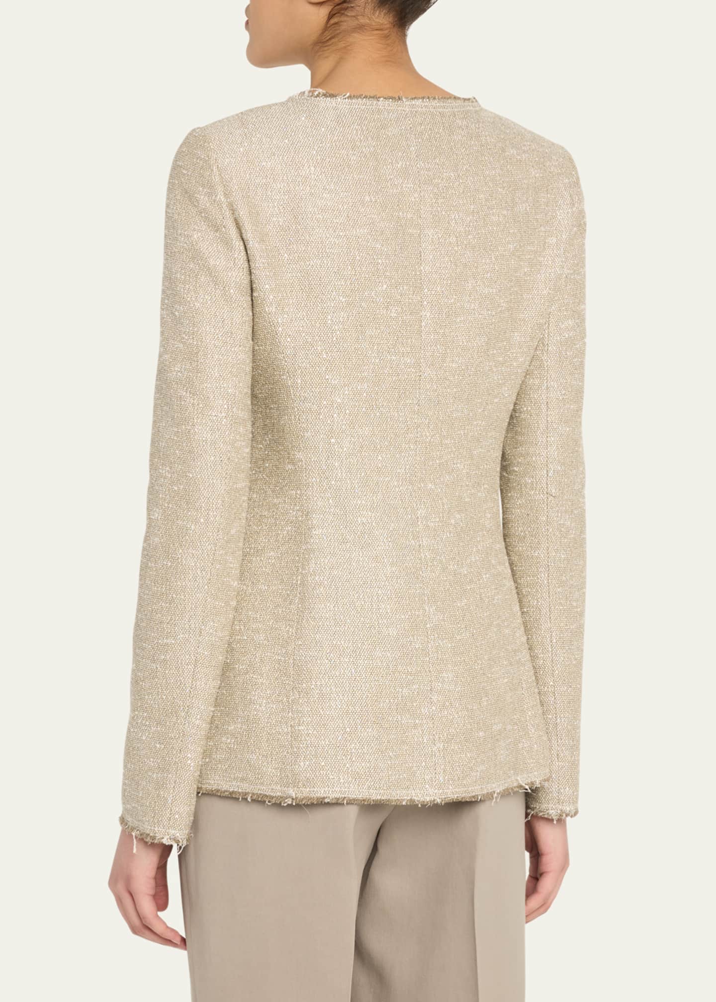Lafayette 148 New York Sequined Tweed Jacket Image 3 of 5