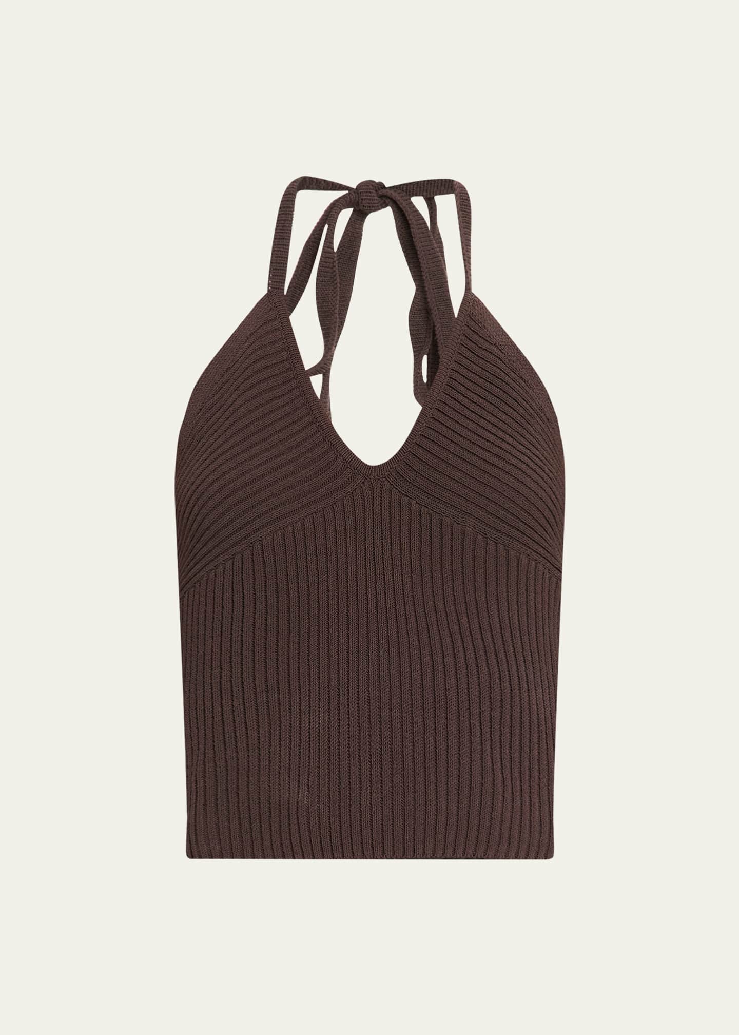 Vince Tie Halter Sweater