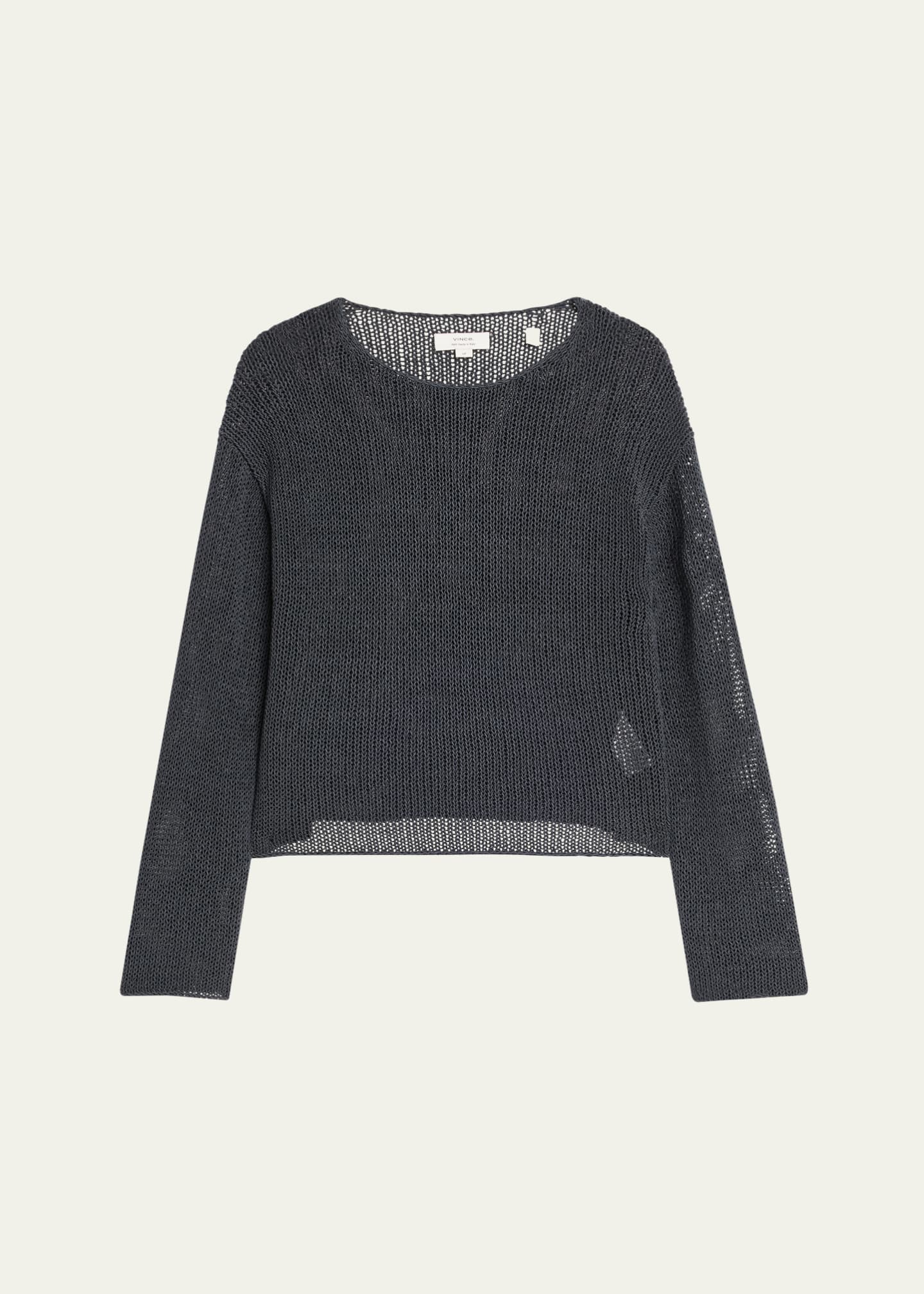 Coated Cotton Pullover - Thumbnail 1