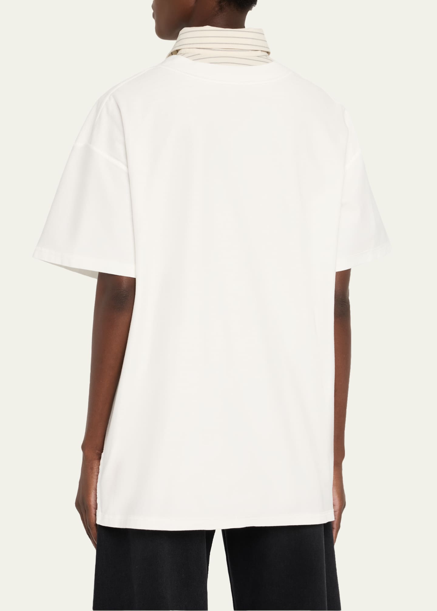 Maison Margiela Collared Short-Sleeve T-Shirt Image 3 of 5