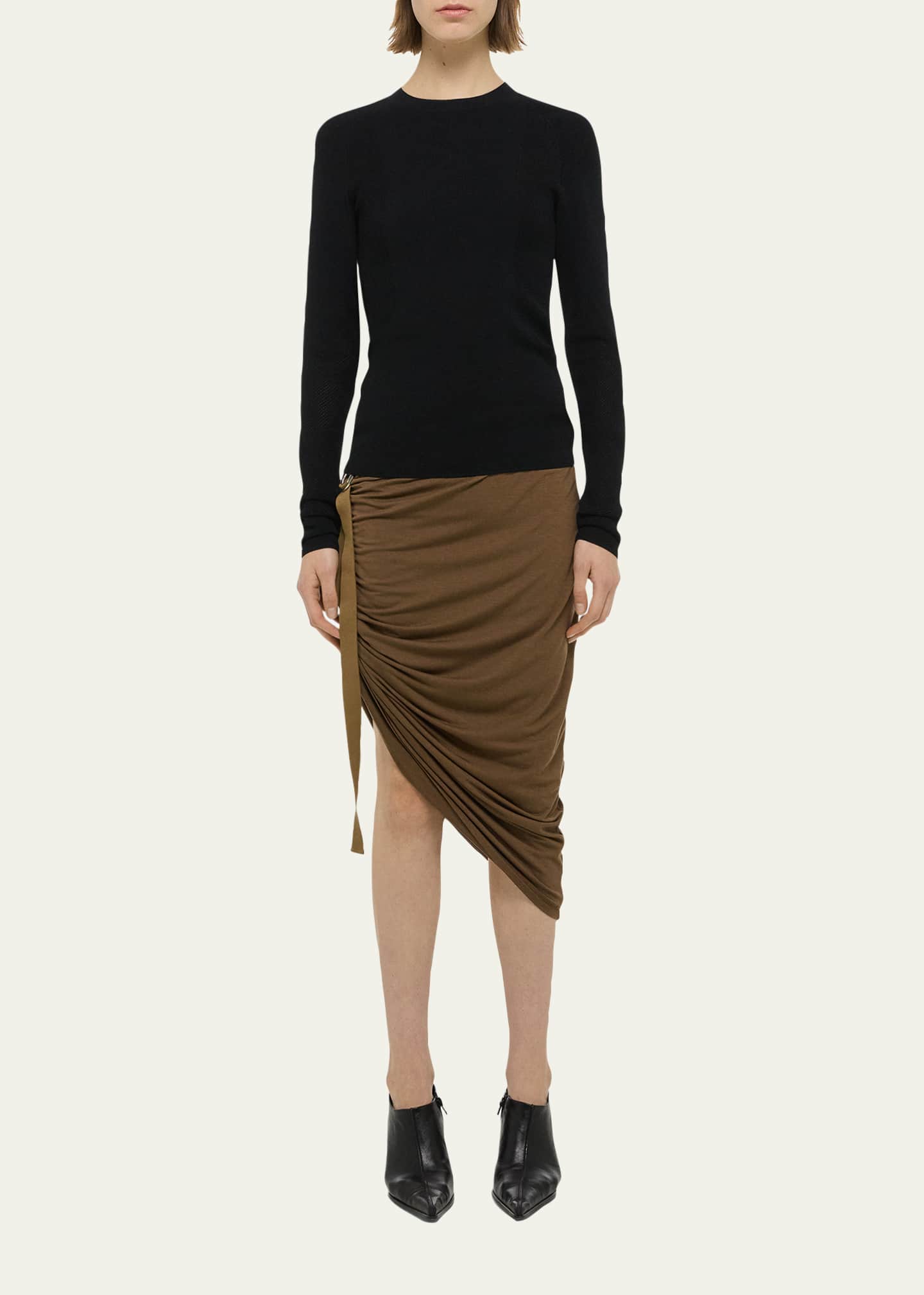Helmut Lang Long-Sleeve Sport Top Image 2 of 5