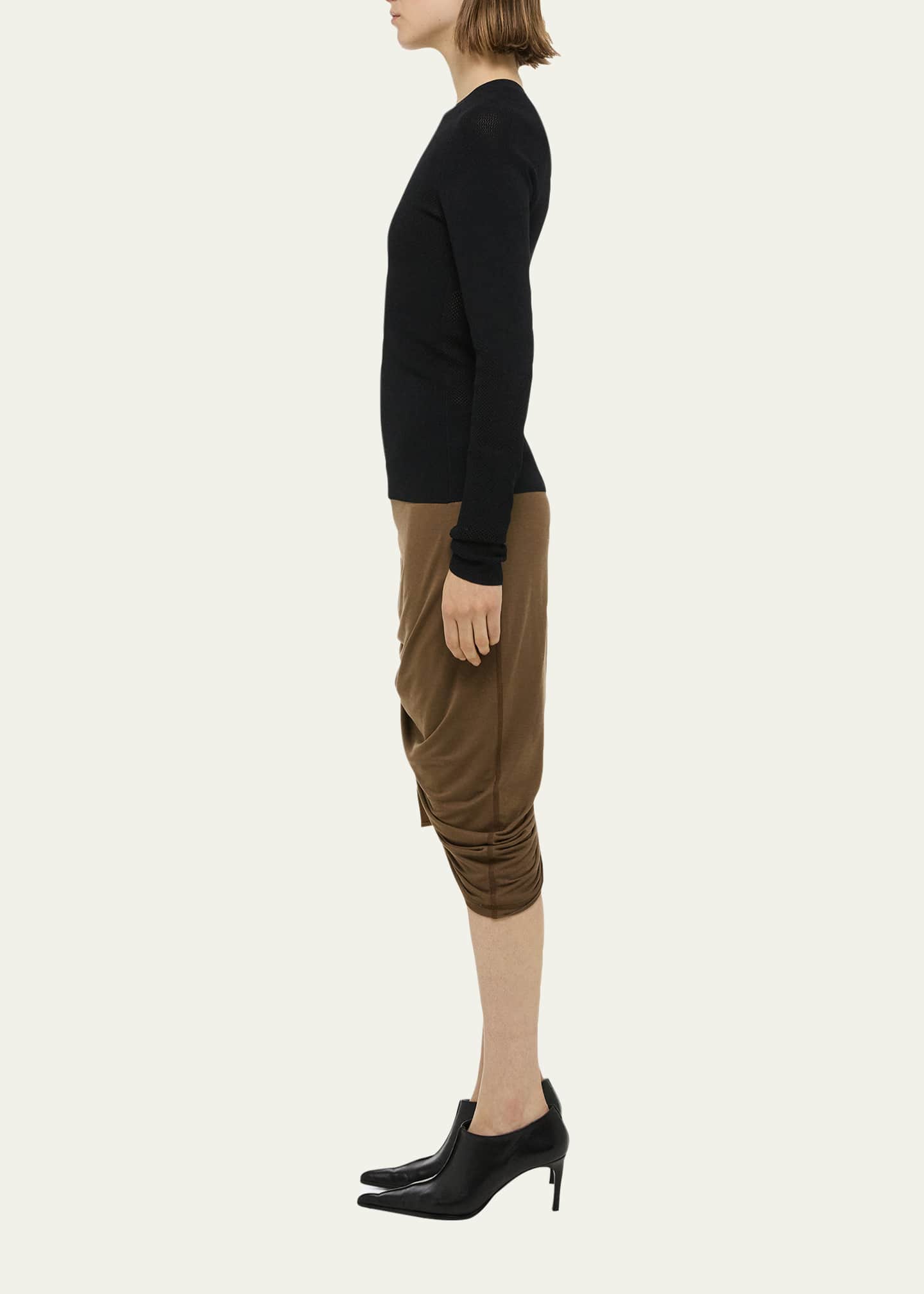 Helmut Lang Long-Sleeve Sport Top Image 4 of 5