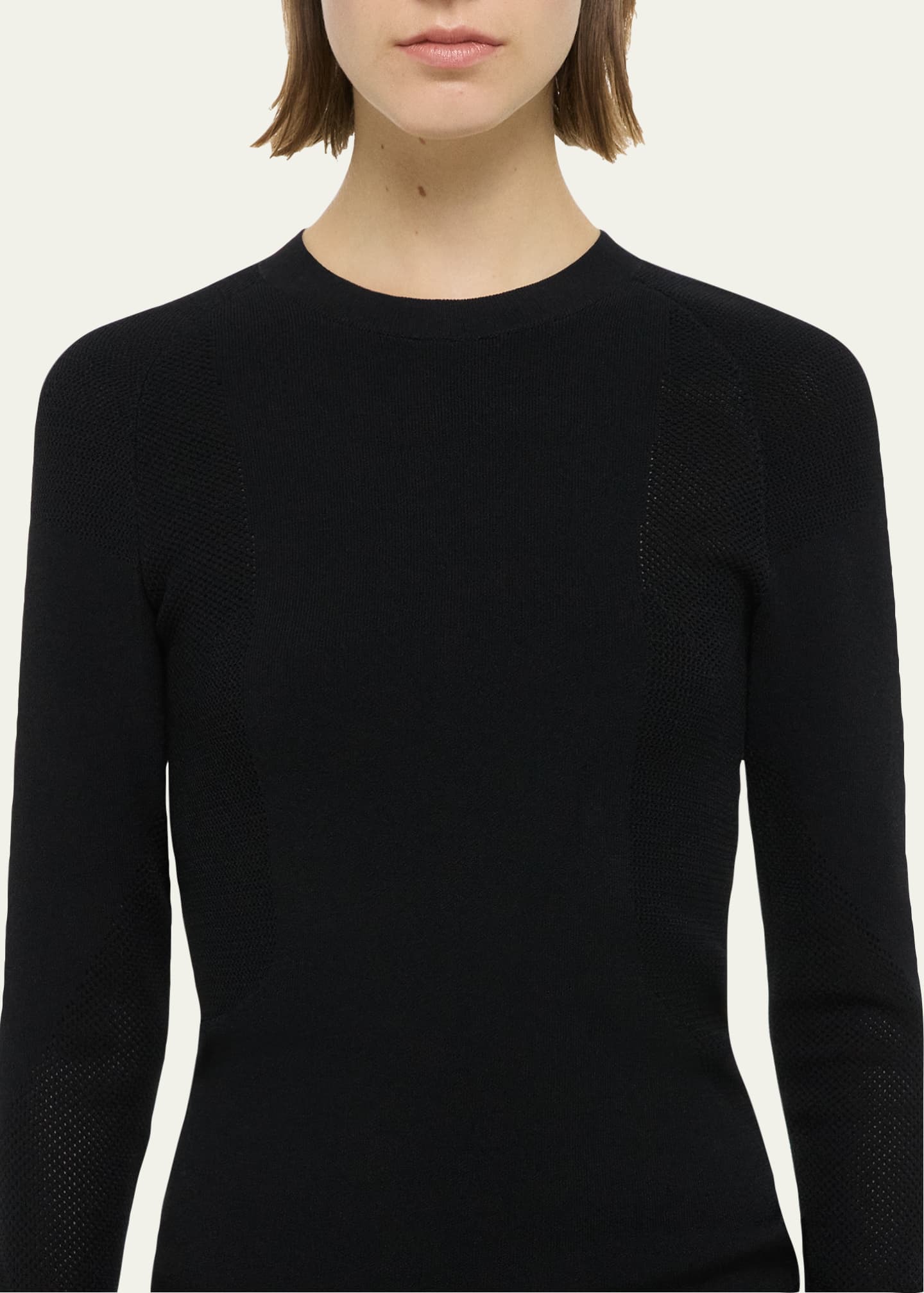 Helmut Lang Long-Sleeve Sport Top Image 5 of 5