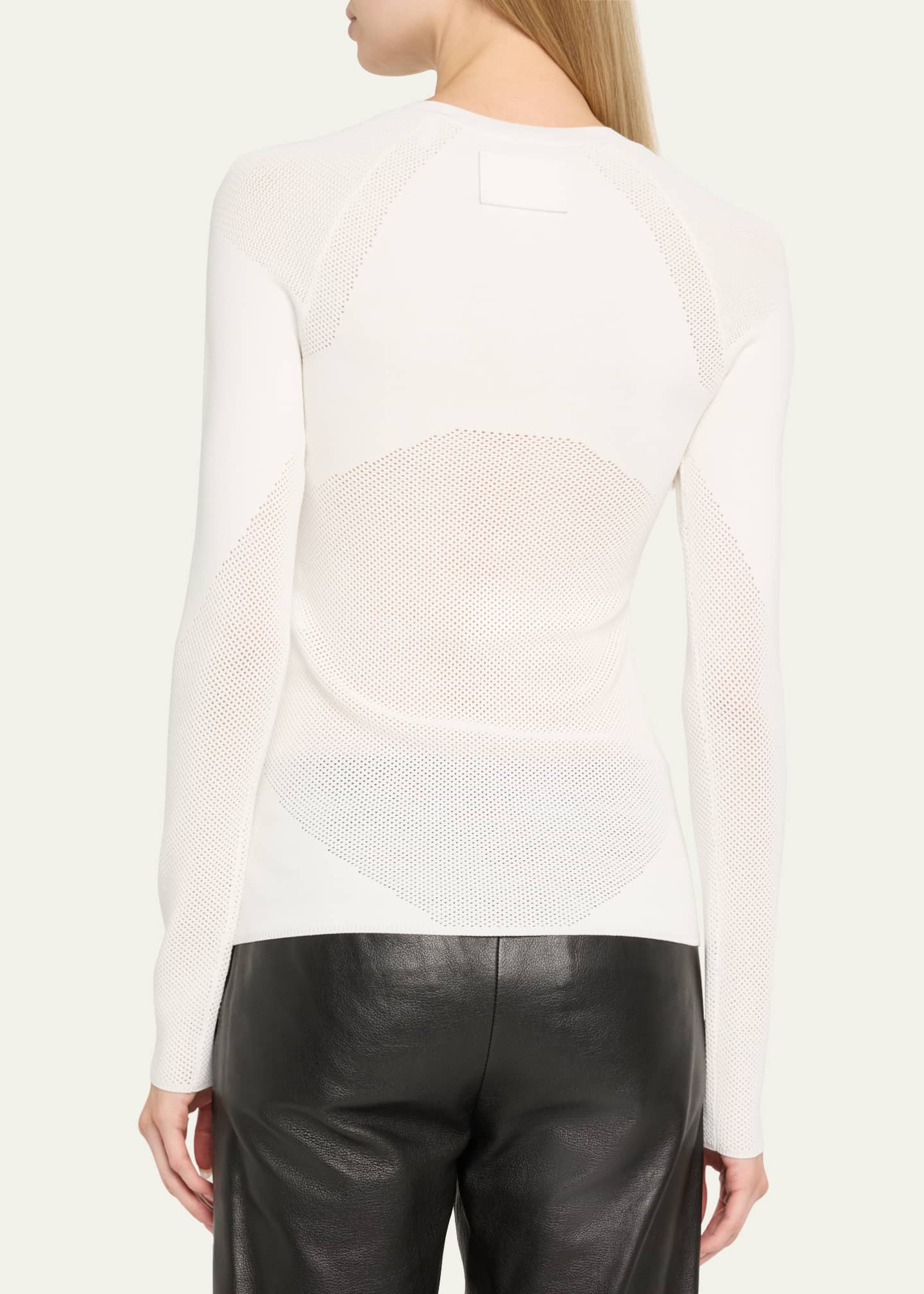 Helmut Lang Long-Sleeve Sport Top Image 3 of 5