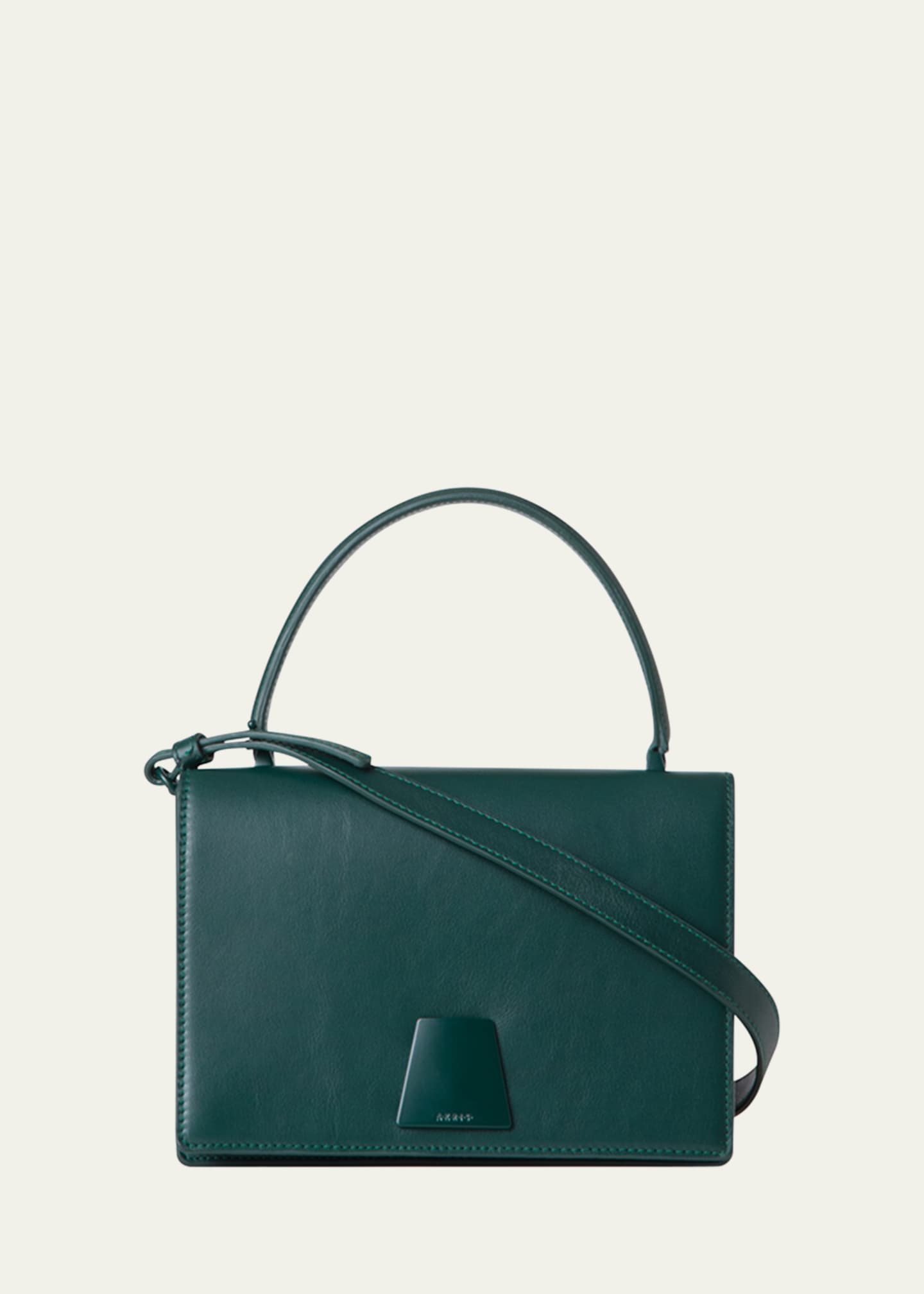Akris Alice Small Leather Top-Handle Bag Image 1 of 5