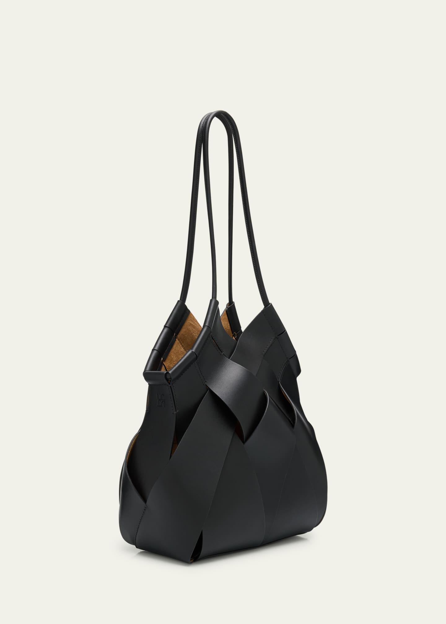 Charlotte Woven Leather Tote Bag