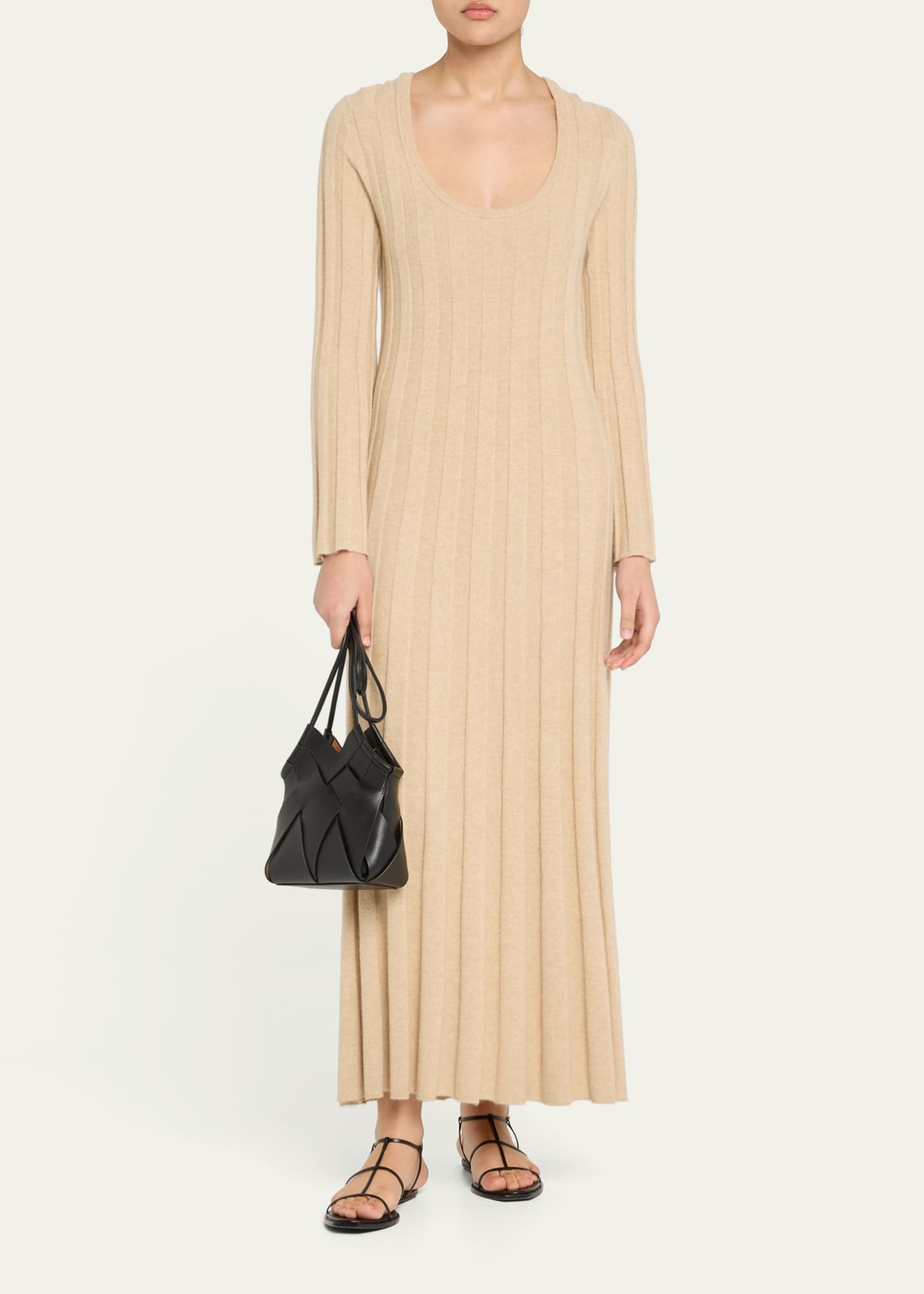 Ulla Johnson Charlotte Woven Leather Crossbody Bag Image 5 of 6