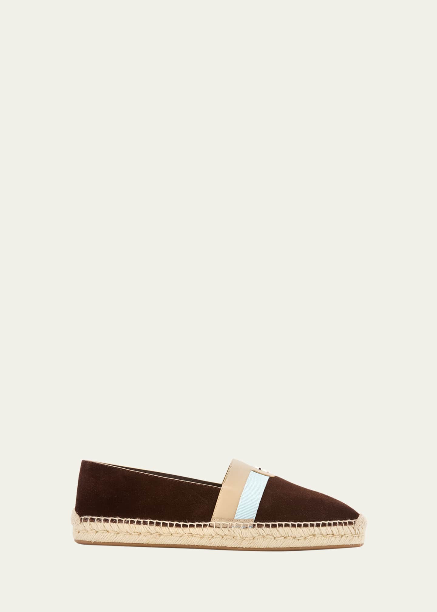 Christian Louboutin Men's Alfarica Nubuck Leather Espadrilles