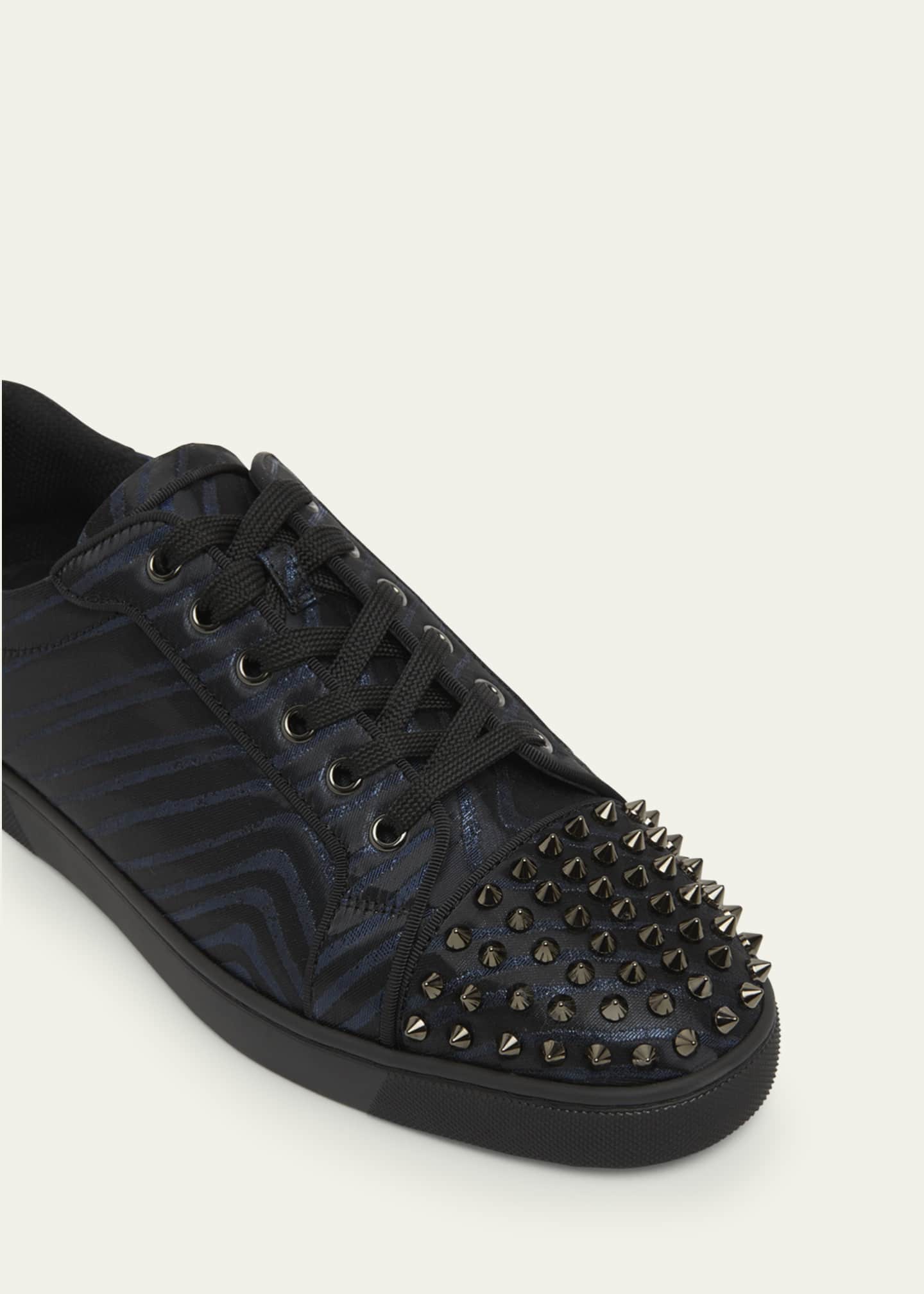 Christian Louboutin Men's Seavaste 2 Jacquard Low-Top