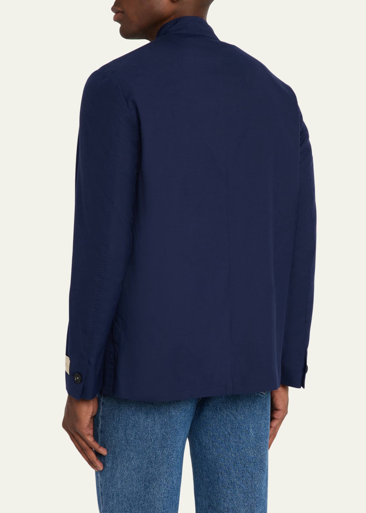 Massimo Alba Men's Bali Luxe Twill Jacket Image 3 of 5