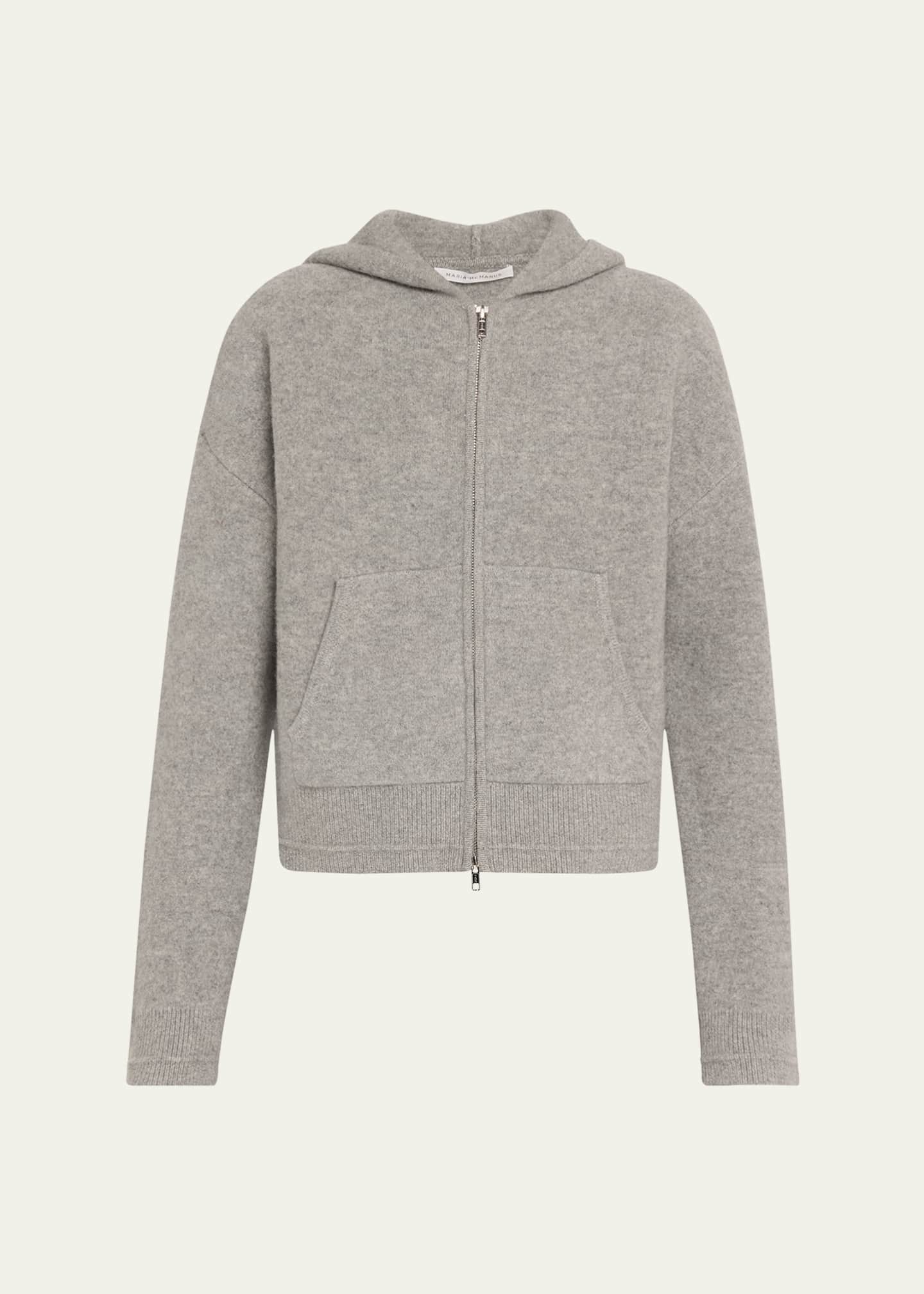 MARIA MCMANUS Hooded Felt Merino Wool Jacket Image 1 of 5