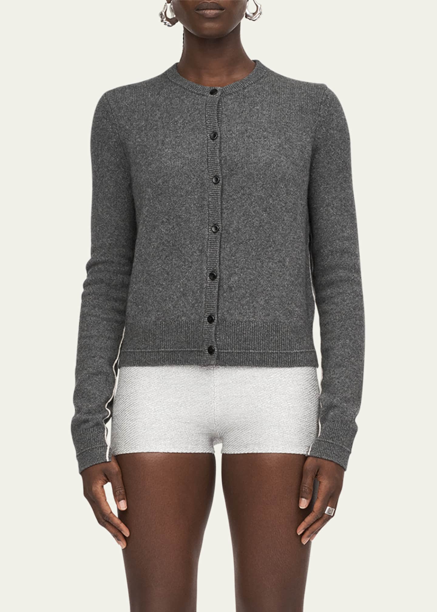 MARIA MCMANUS Petite Cashmere Cardigan Image 4 of 5
