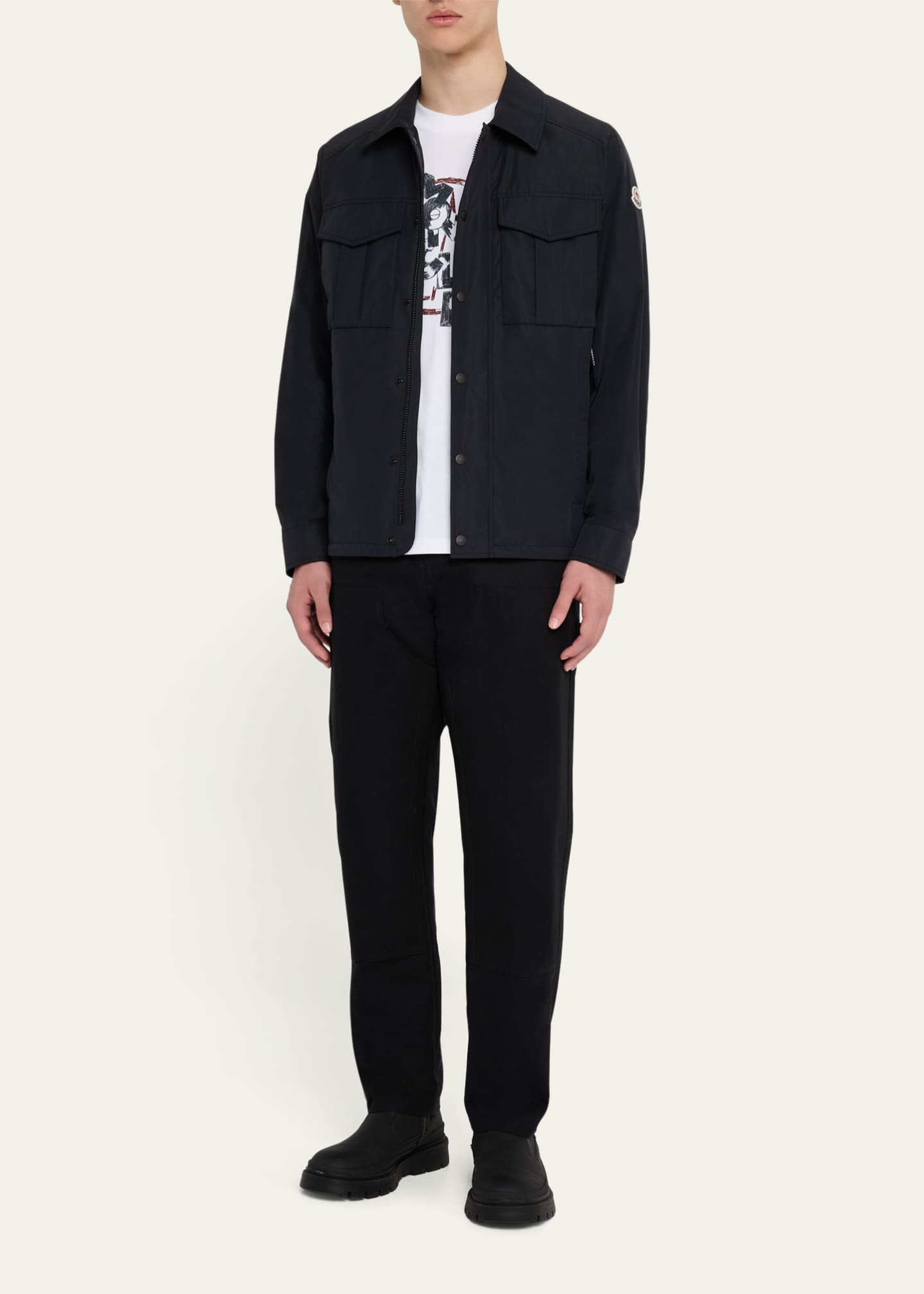 Moncler Men's Archivio Frema Overshirt Image 2 of 5