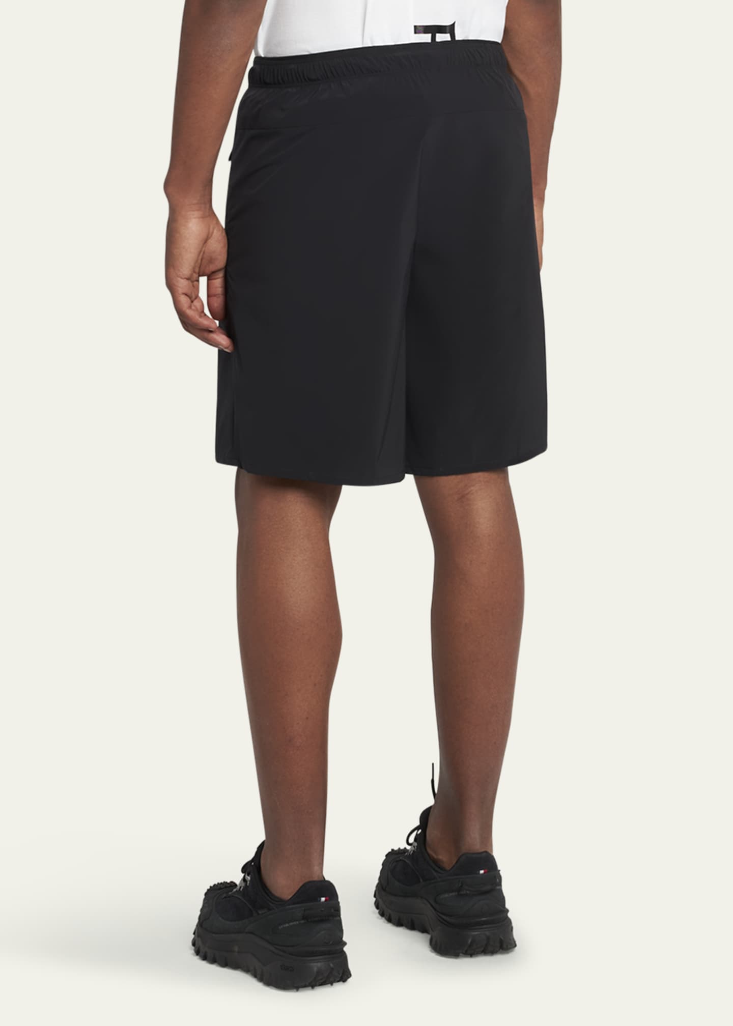 Moncler Men's Matte Nylon Shorts Image 3 of 5