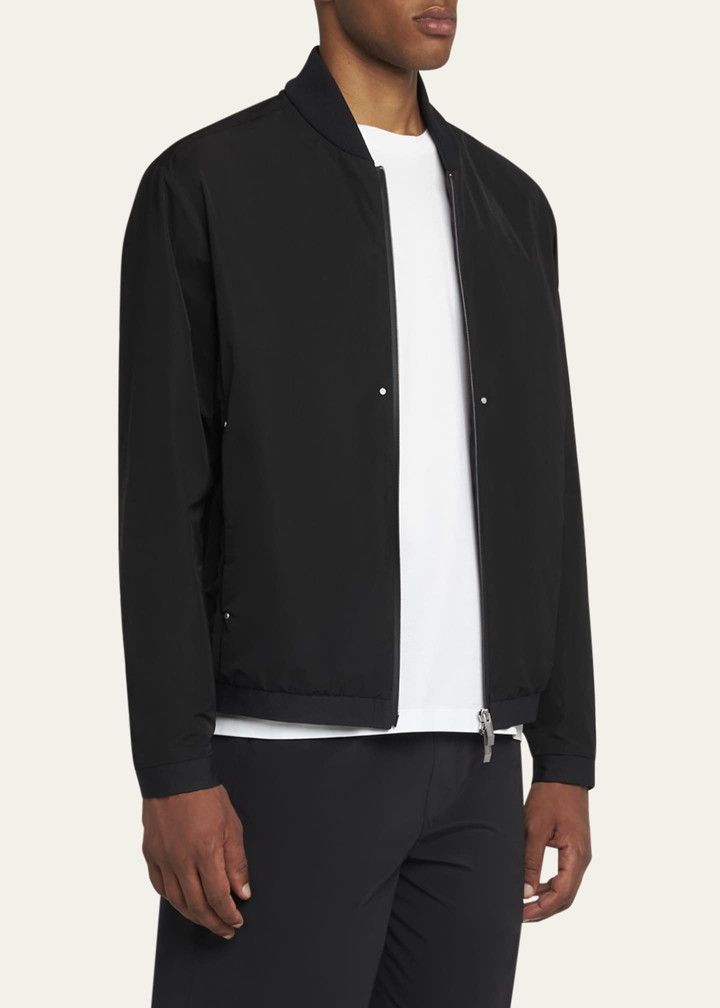 Moncler Men's Matte Bomber Jacket Image 4 of 5