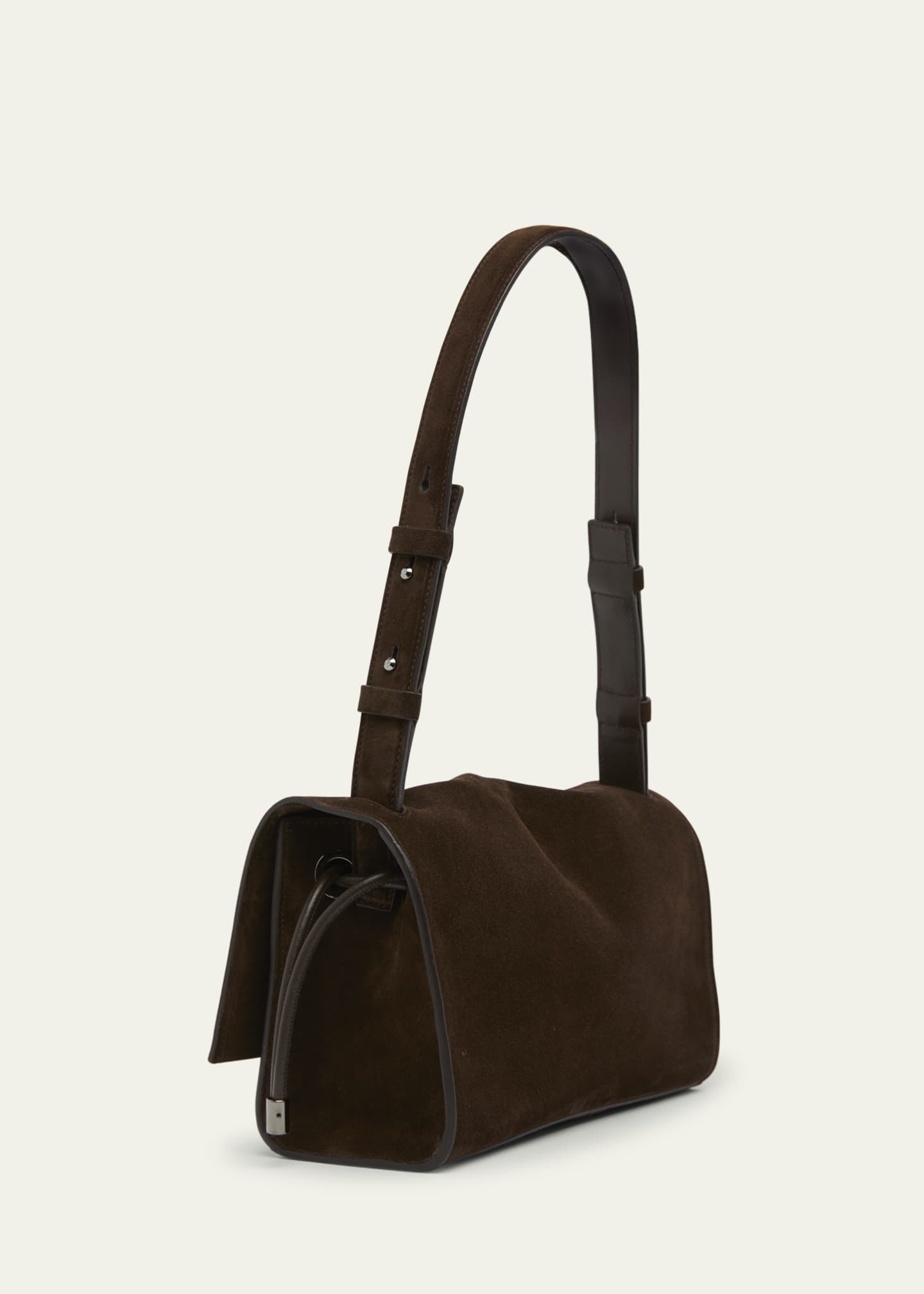 Christian Louboutin Baggy Small Shoulder Bag in Suede Image 3 of 6
