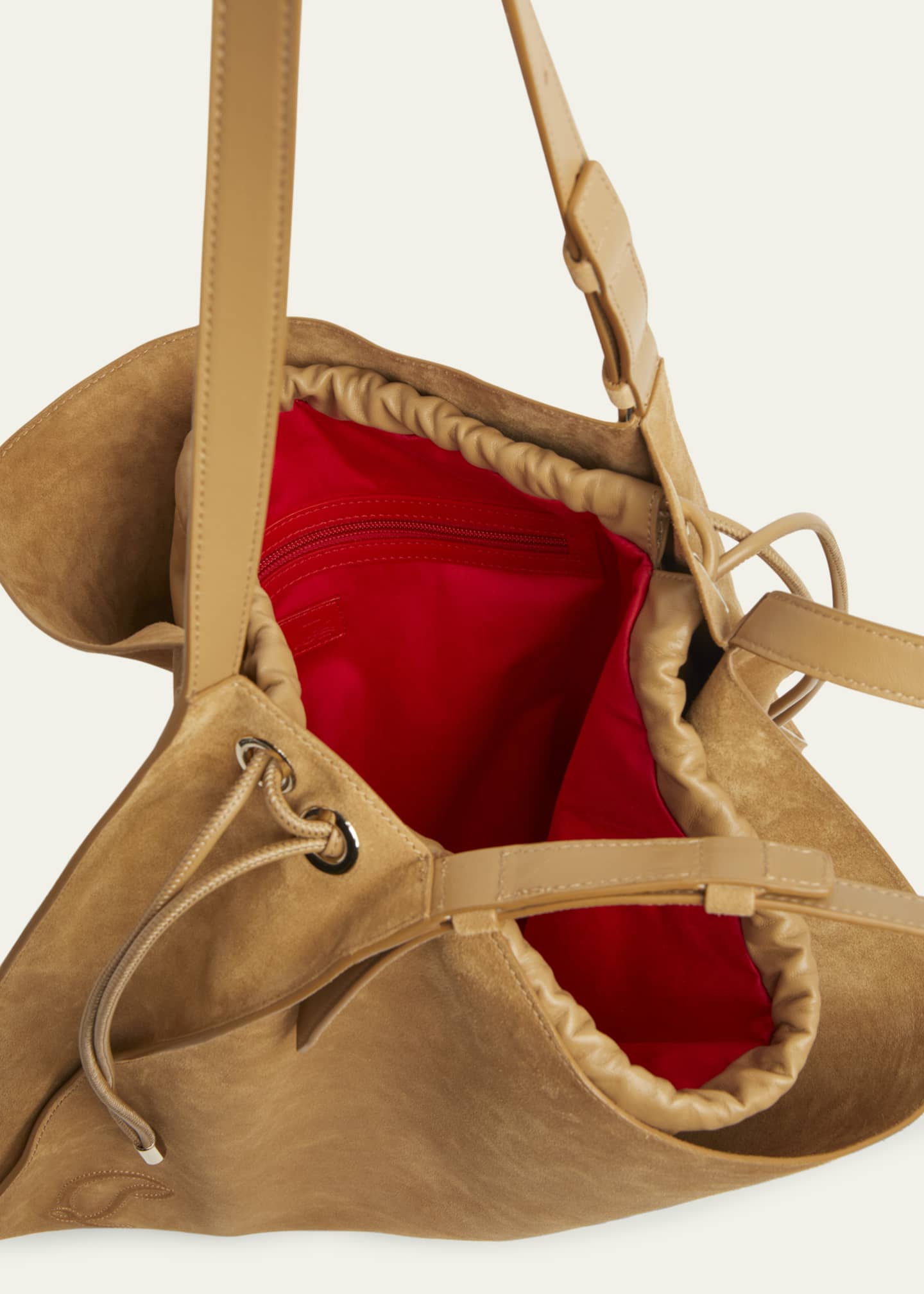 Christian Louboutin Baggy Tote Bag in Suede Image 3 of 4