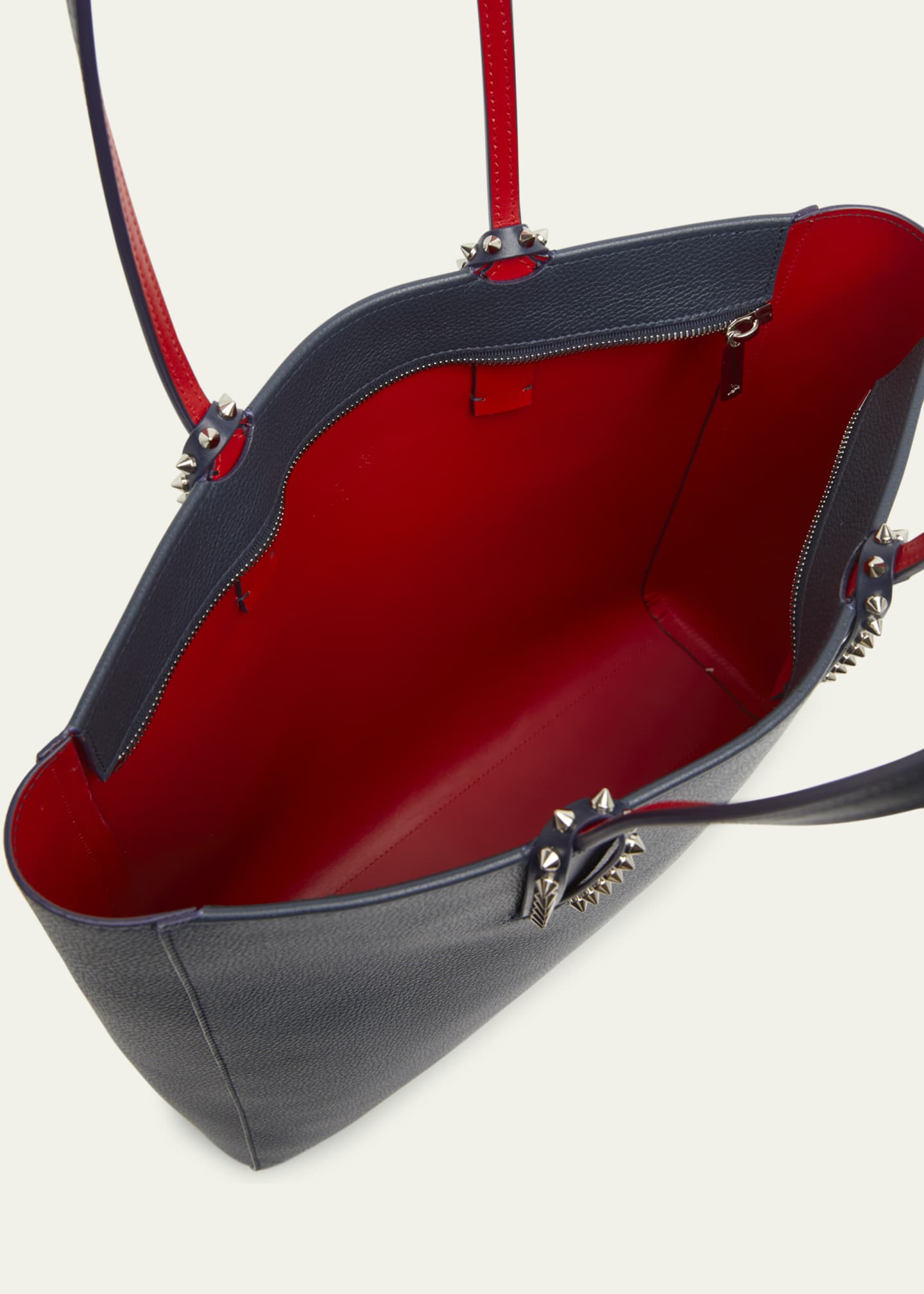 Christian Louboutin Cabata Empire Spike Tote Bag in Leather Image 3 of 4