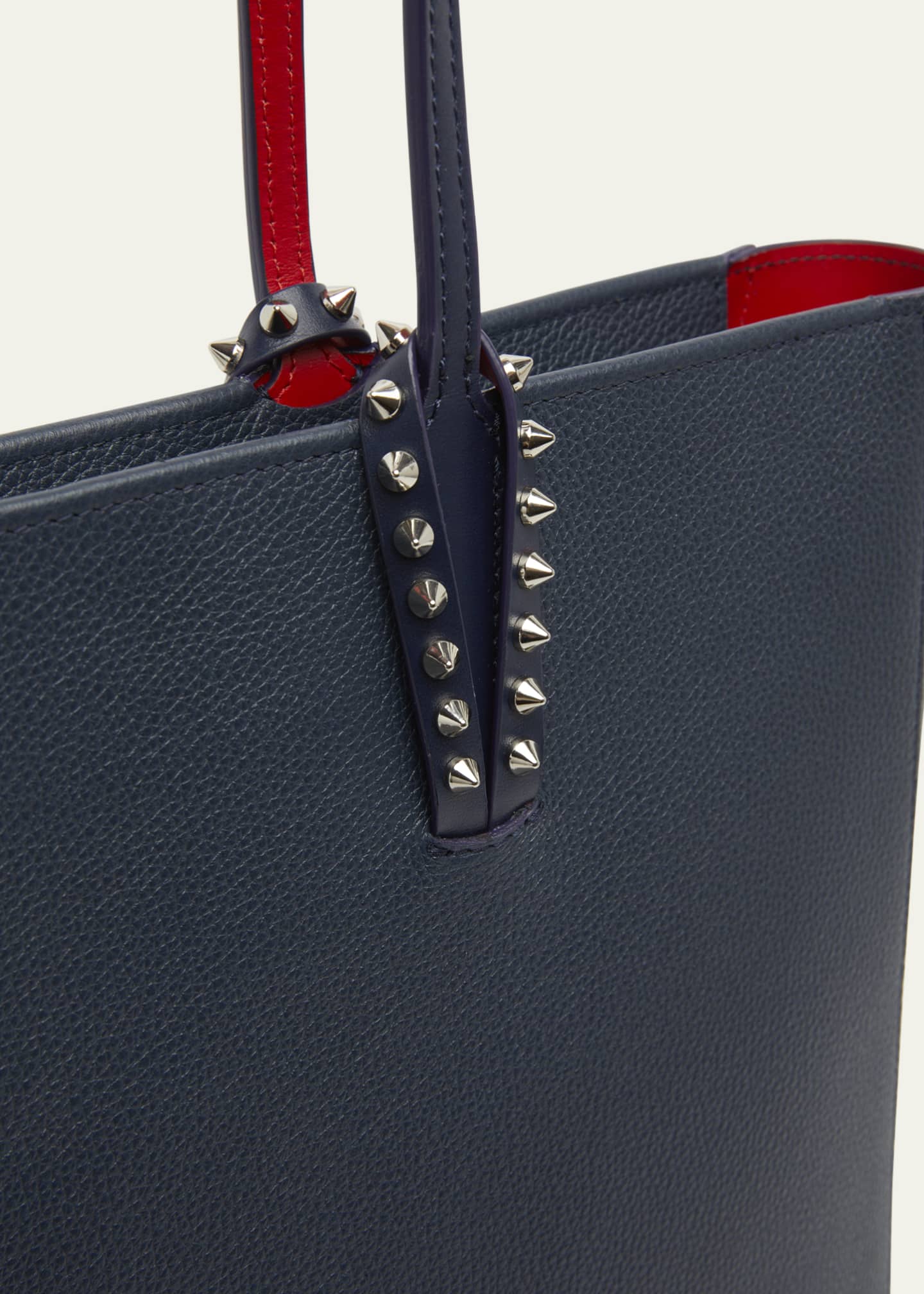 Christian Louboutin Cabata Empire Spike Tote Bag in Leather Image 4 of 4