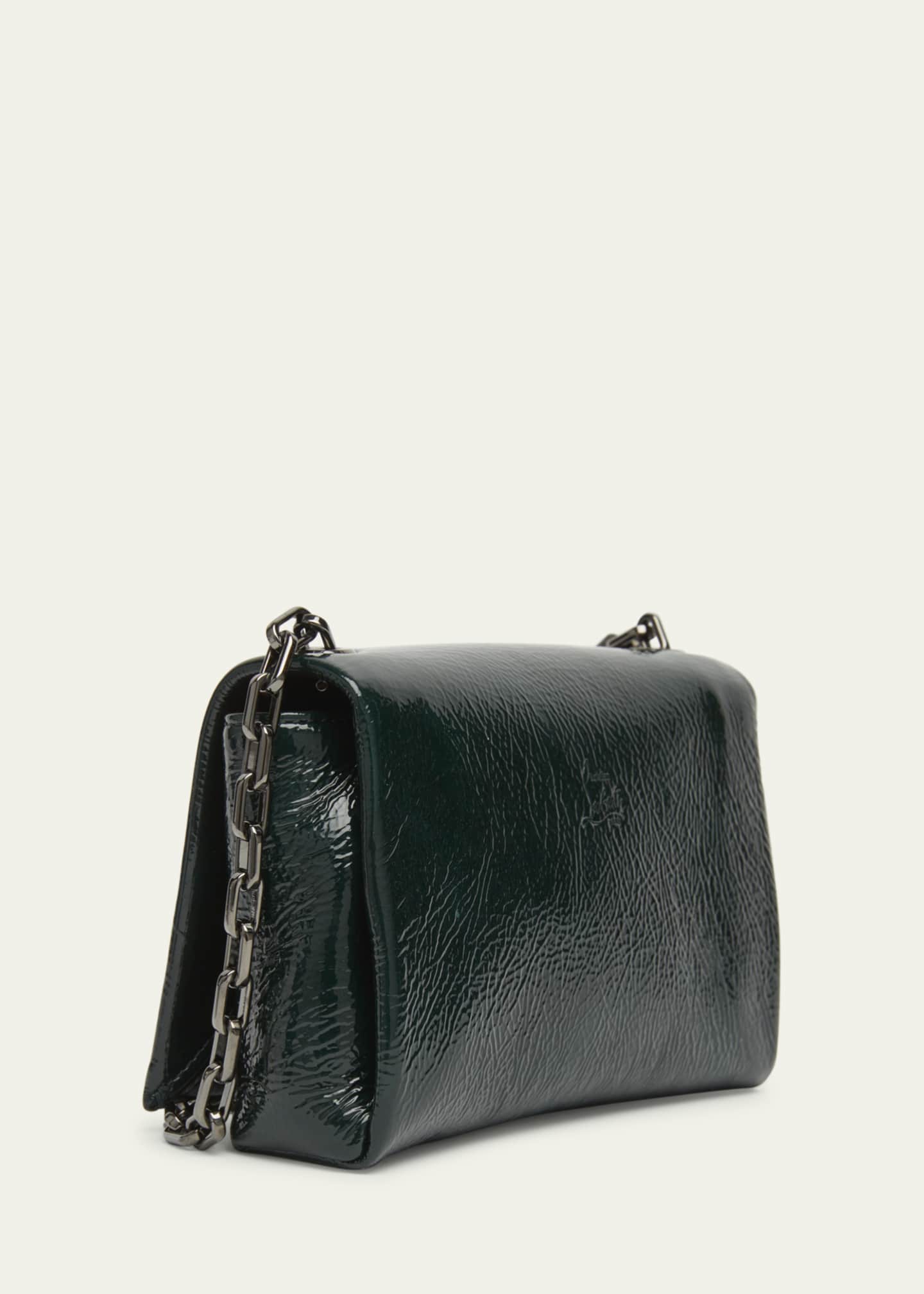 Christian Louboutin Loubi54 Small Clutch Bag in Naplak Leather Image 2 of 4