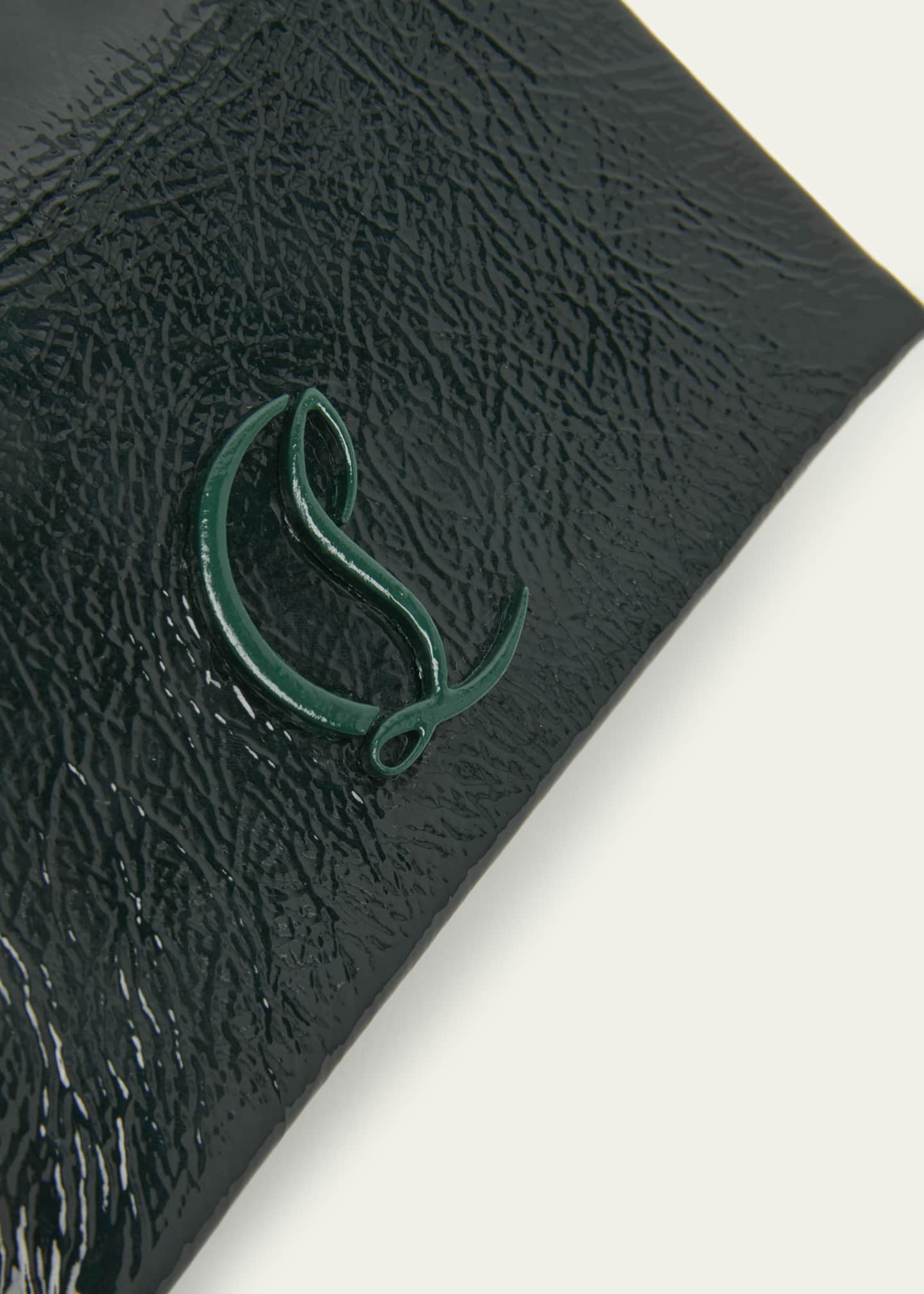 Christian Louboutin Loubi54 Small Clutch Bag in Naplak Leather Image 4 of 4