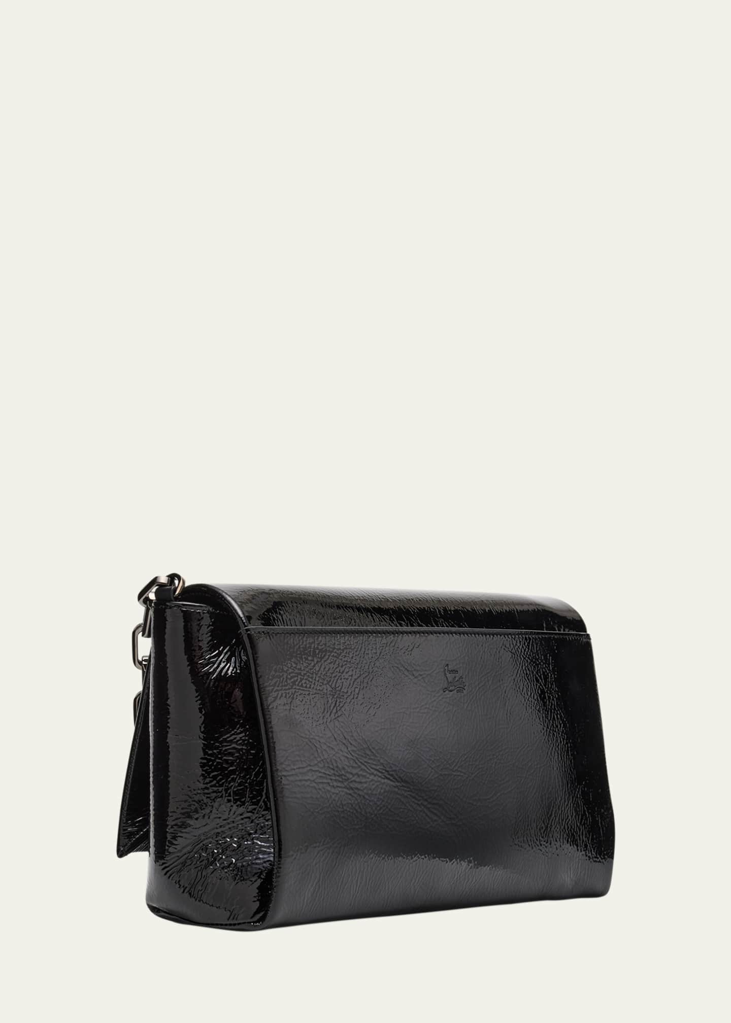 Christian Louboutin Loubi54 Large Flap Shoulder Bag in Naplak Leather Image 3 of 6