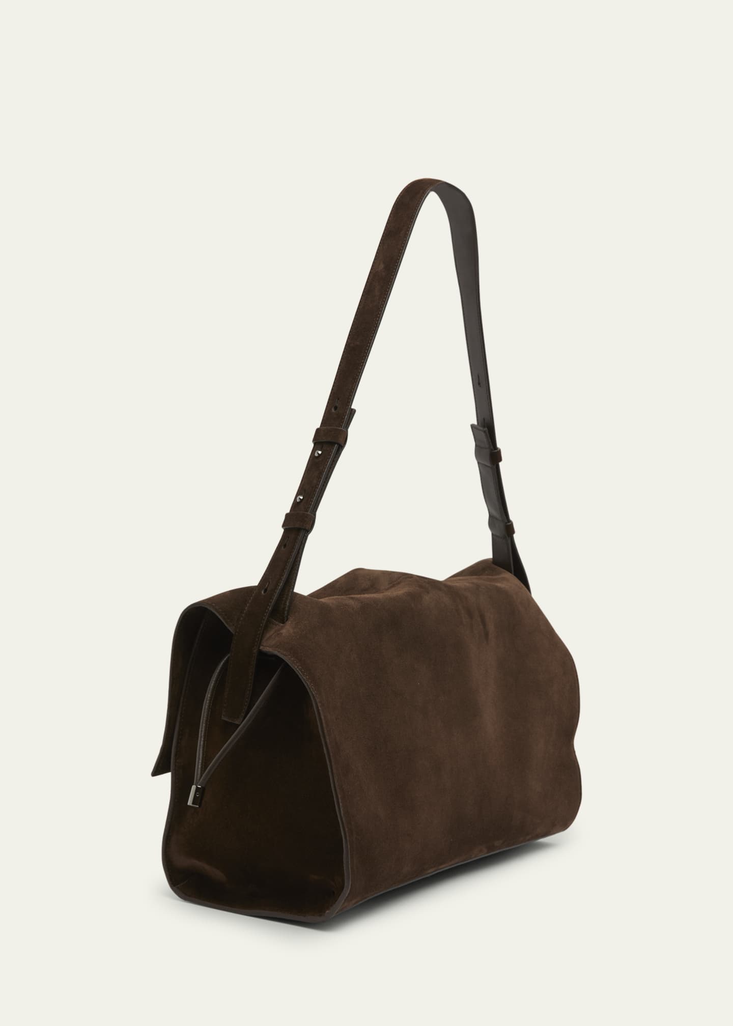 Christian Louboutin Baggy Large Shoulder Bag in Suede Image 2 of 4