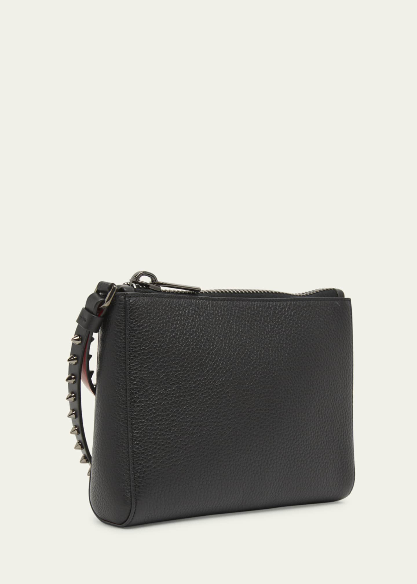 Christian Louboutin Cabata Mini Pouch Wristlet in Leather Image 2 of 4
