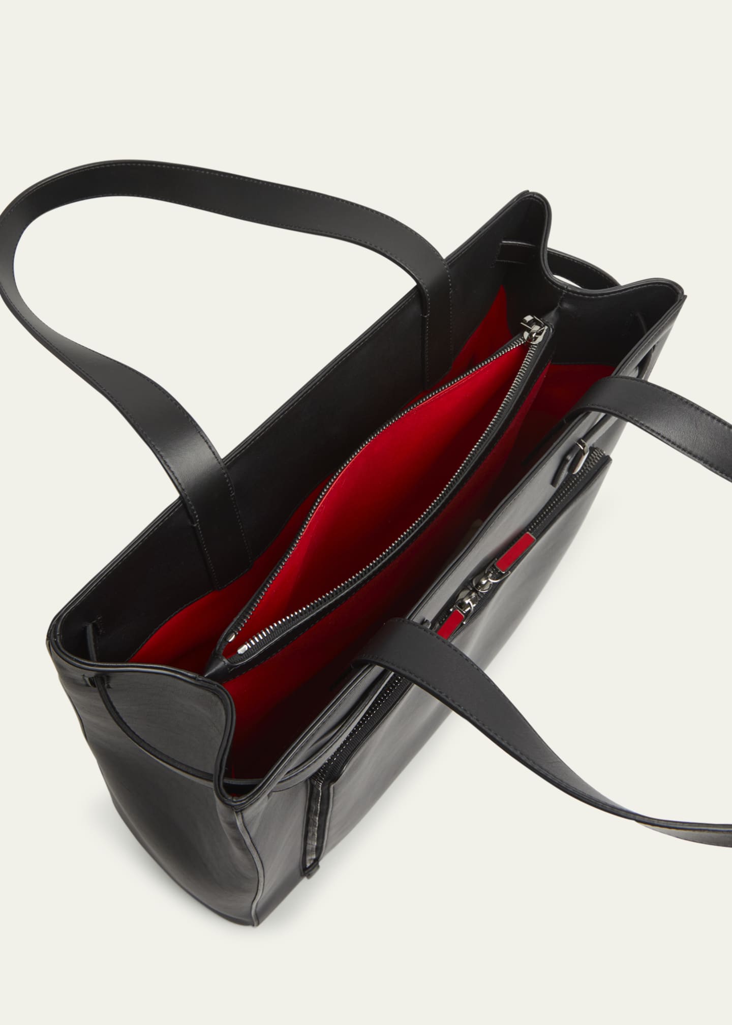 Christian Louboutin Men's Kyipouch Leather Tote Bag Image 3 of 4