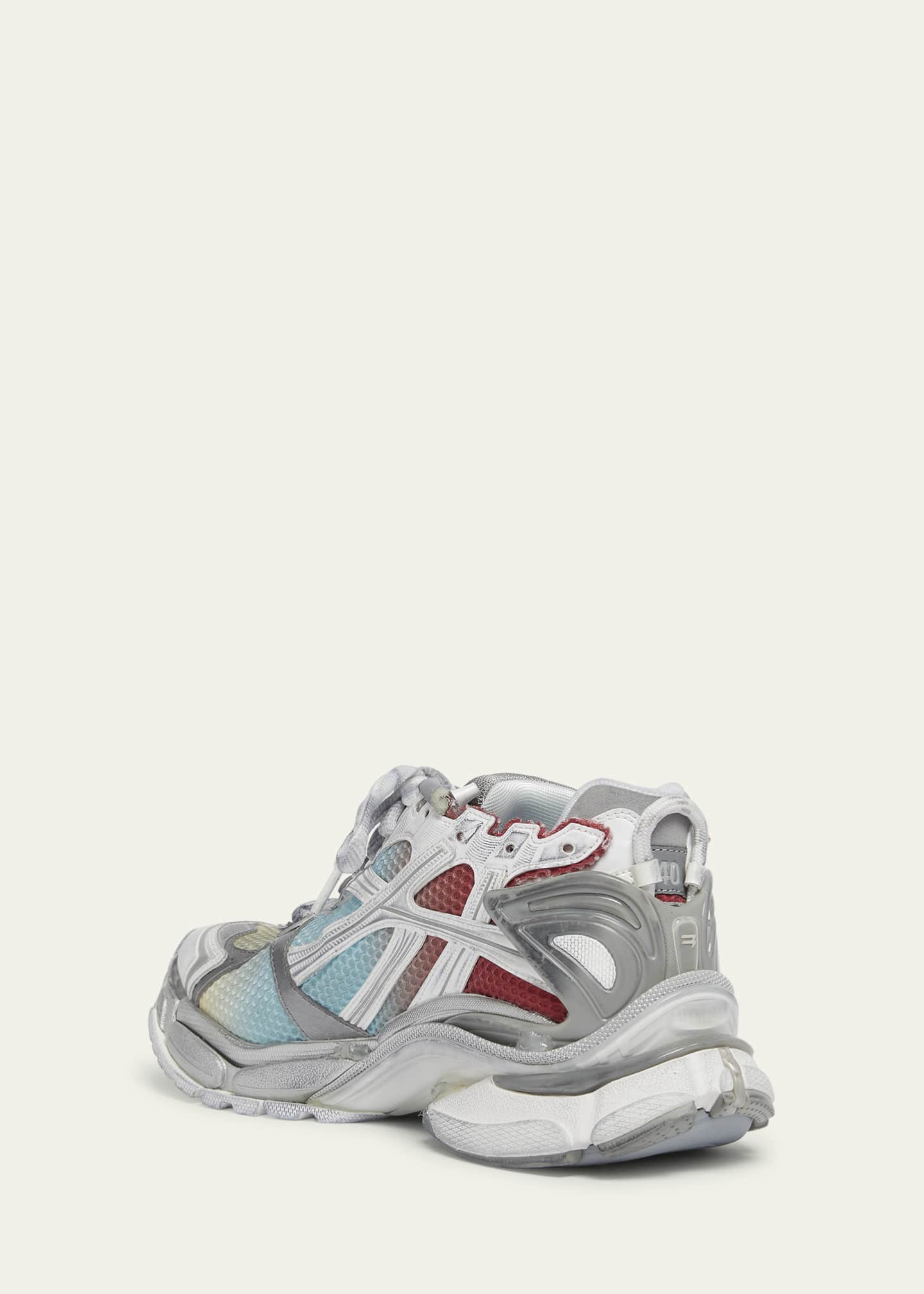 Runner Multicolor Worn-Out Chunky Sneakers
