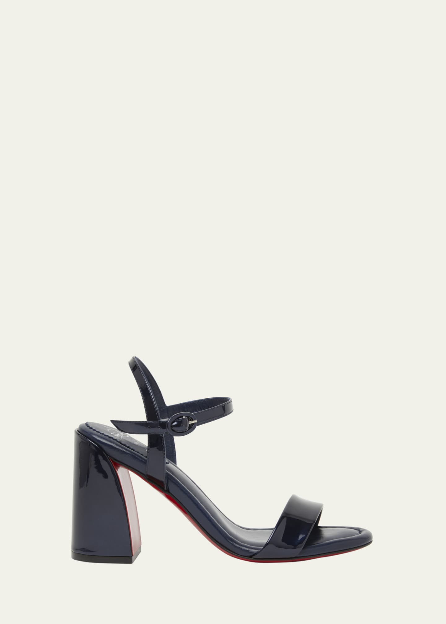 Christian Louboutin Miss Jane Red Sole Ankle-Strap Sandals Image 1 of 4