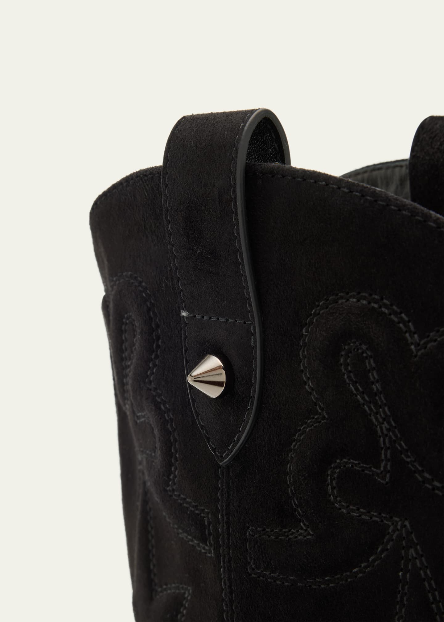 Christian Louboutin Santia Suede Red Sole Booties Image 5 of 7