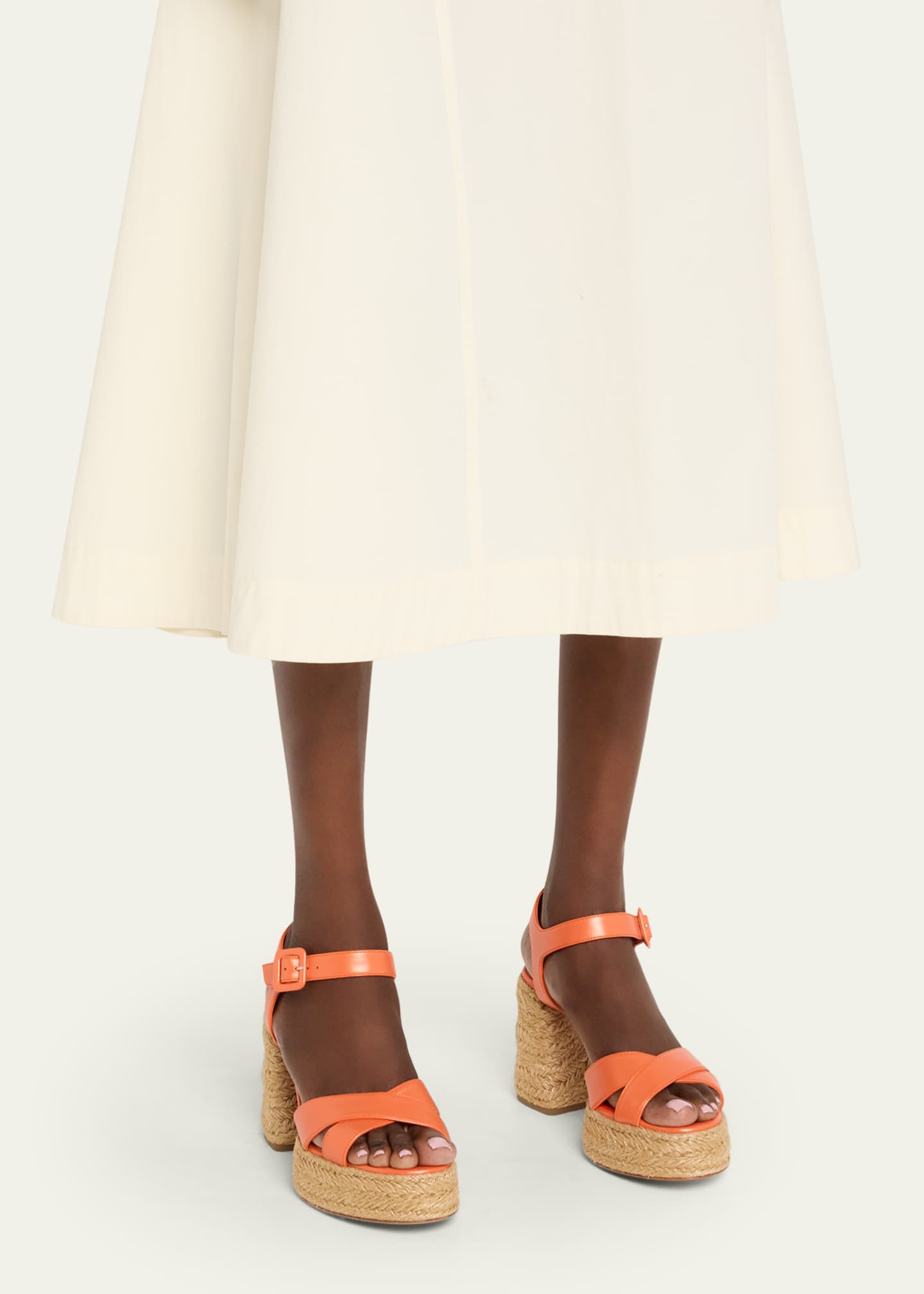 Christian Louboutin Calakala Platform Red Sole Sandals Image 2 of 6