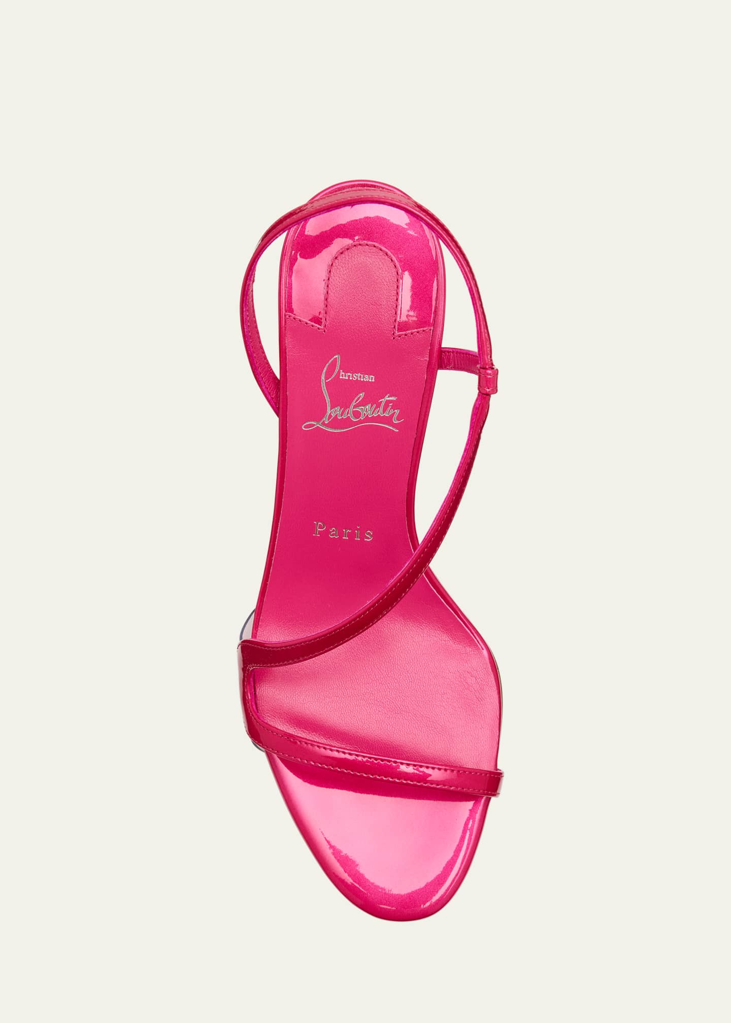 Christian Louboutin Rosa Z Patent Leather Red Sole Pumps Image 6 of 6