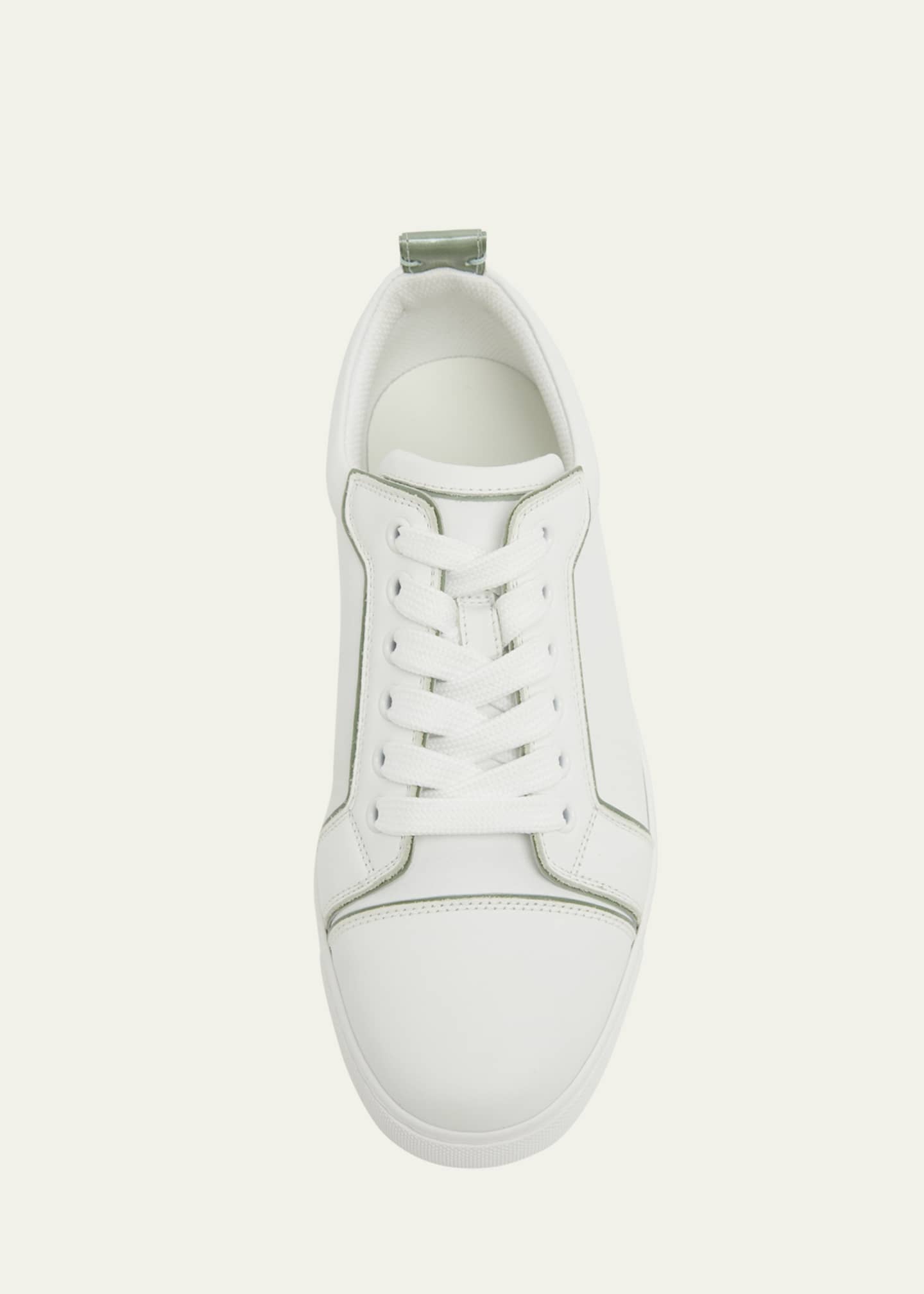 Christian Louboutin Fun Louise Junior Bicolor Red Sole Sneakers Image 6 of 6