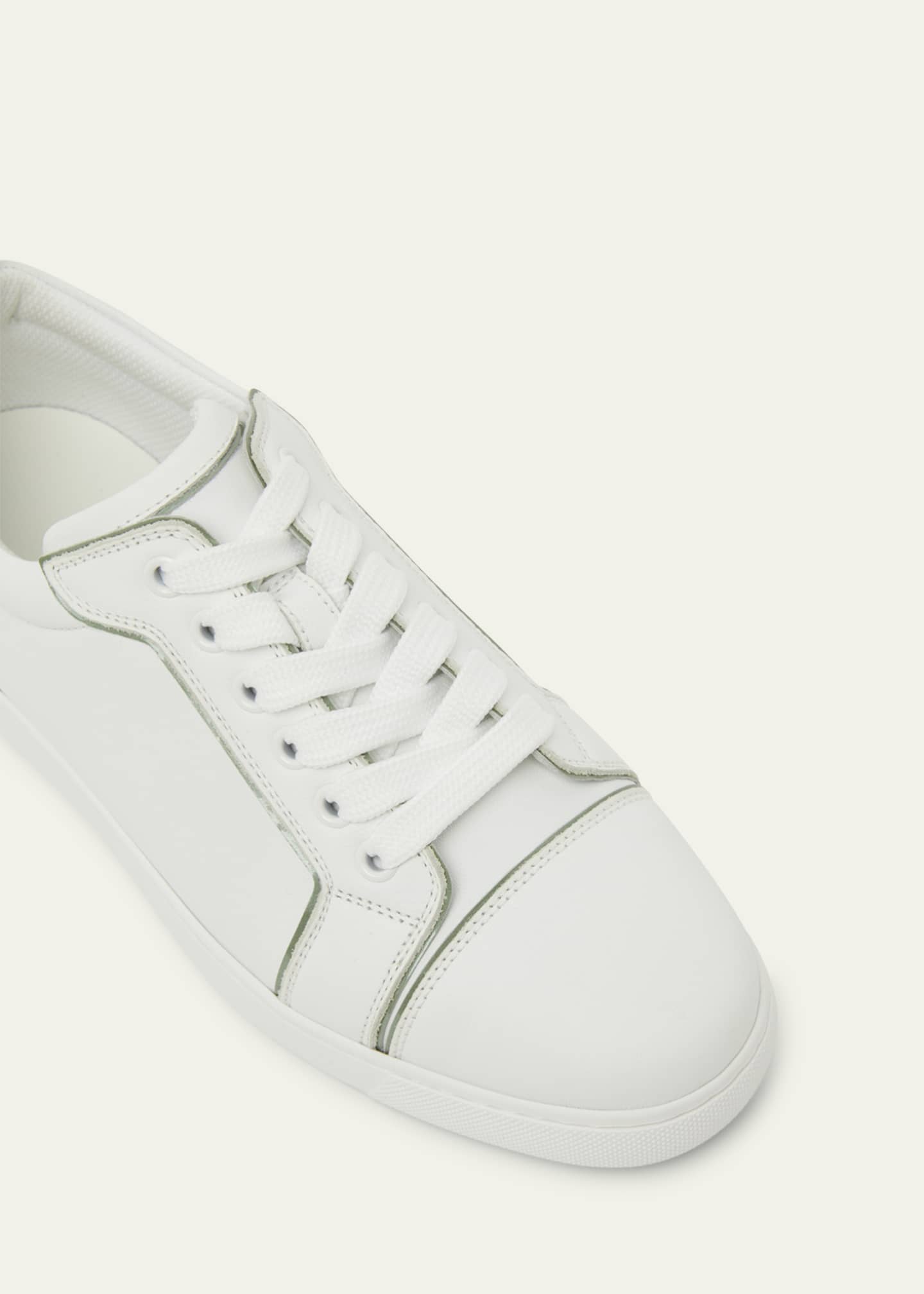 Christian Louboutin Fun Louise Junior Bicolor Red Sole Sneakers Image 5 of 6