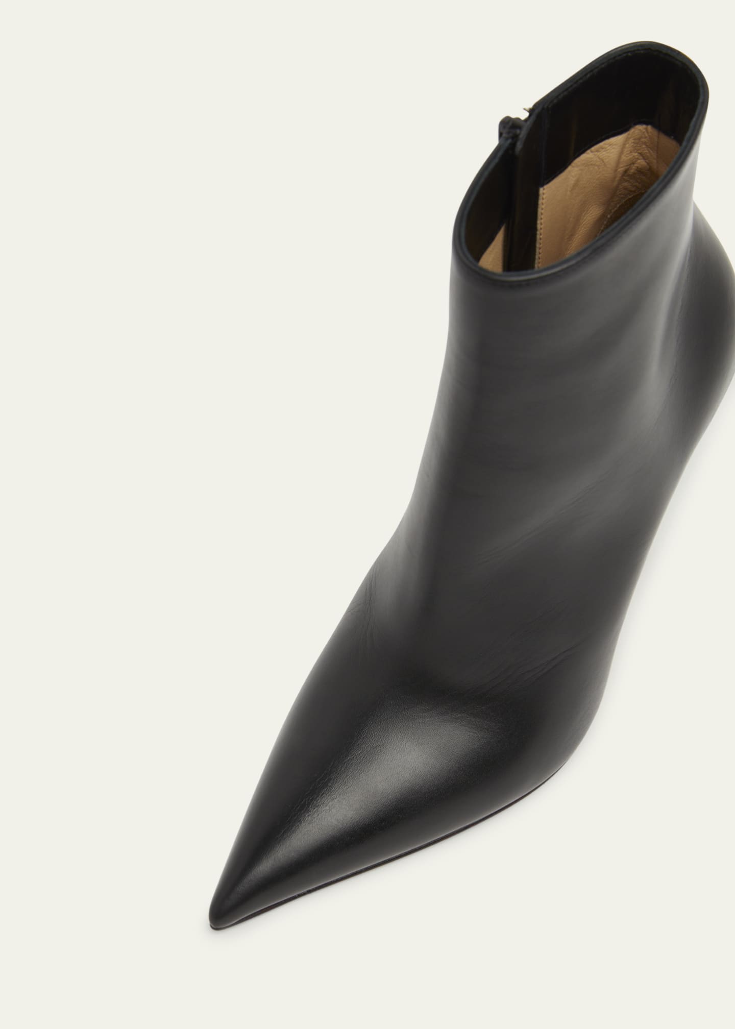 Christian Louboutin 100mm Miss Z Leather Booties - Bergdorf Goodman