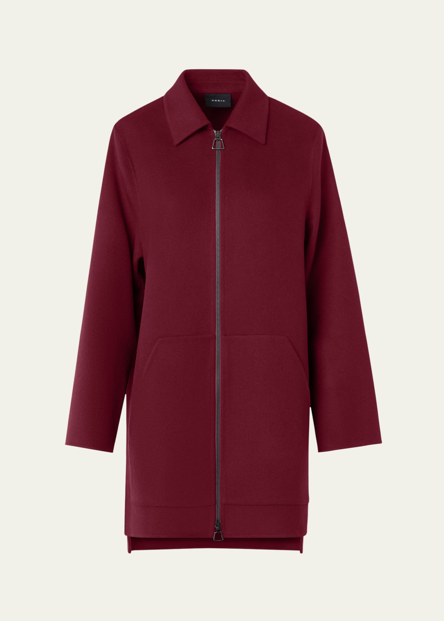Akris Fabiola Double-Face Cashmere Coat Image 1 of 5